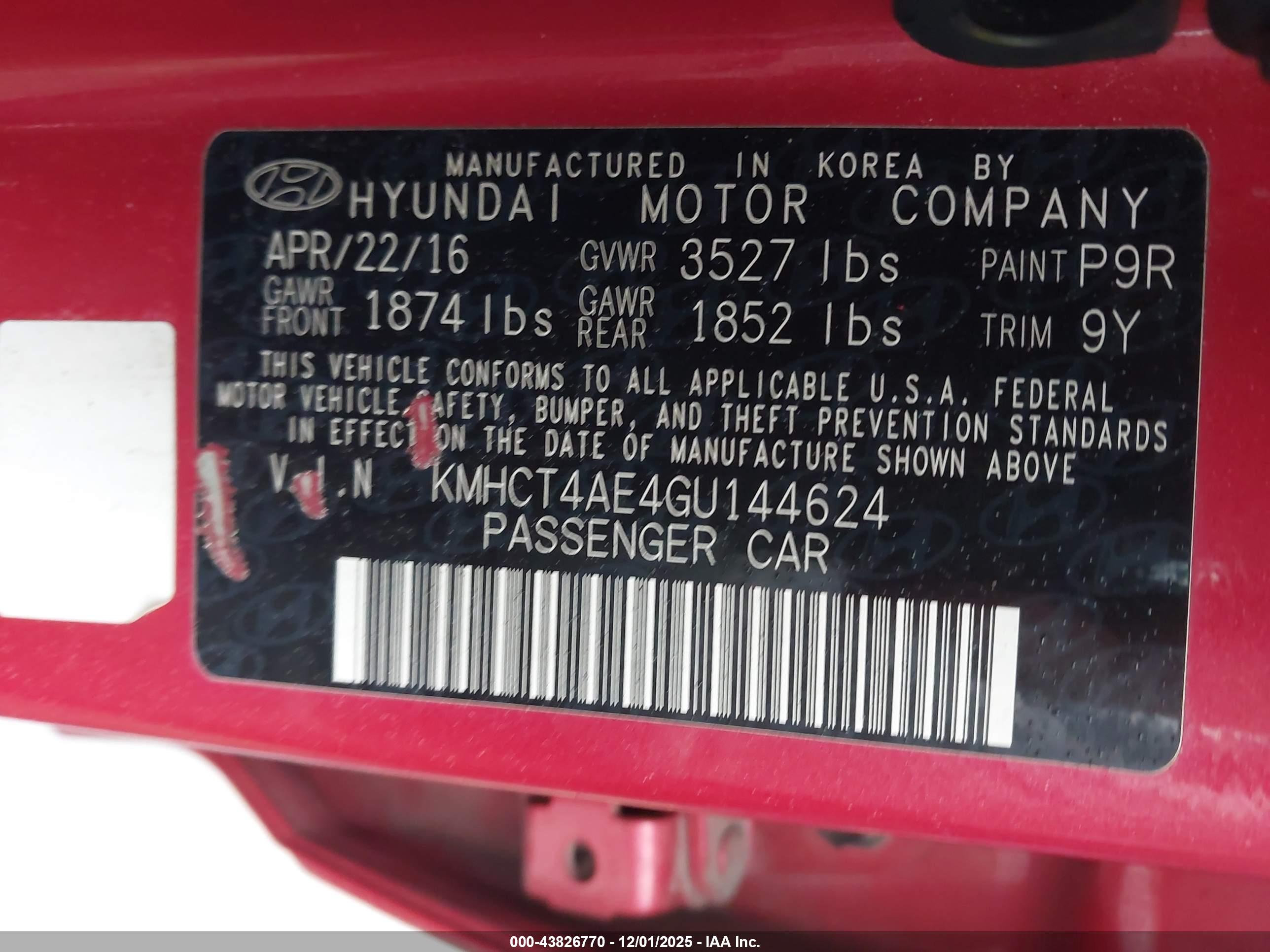 HYUNDAI ACCENT image 9