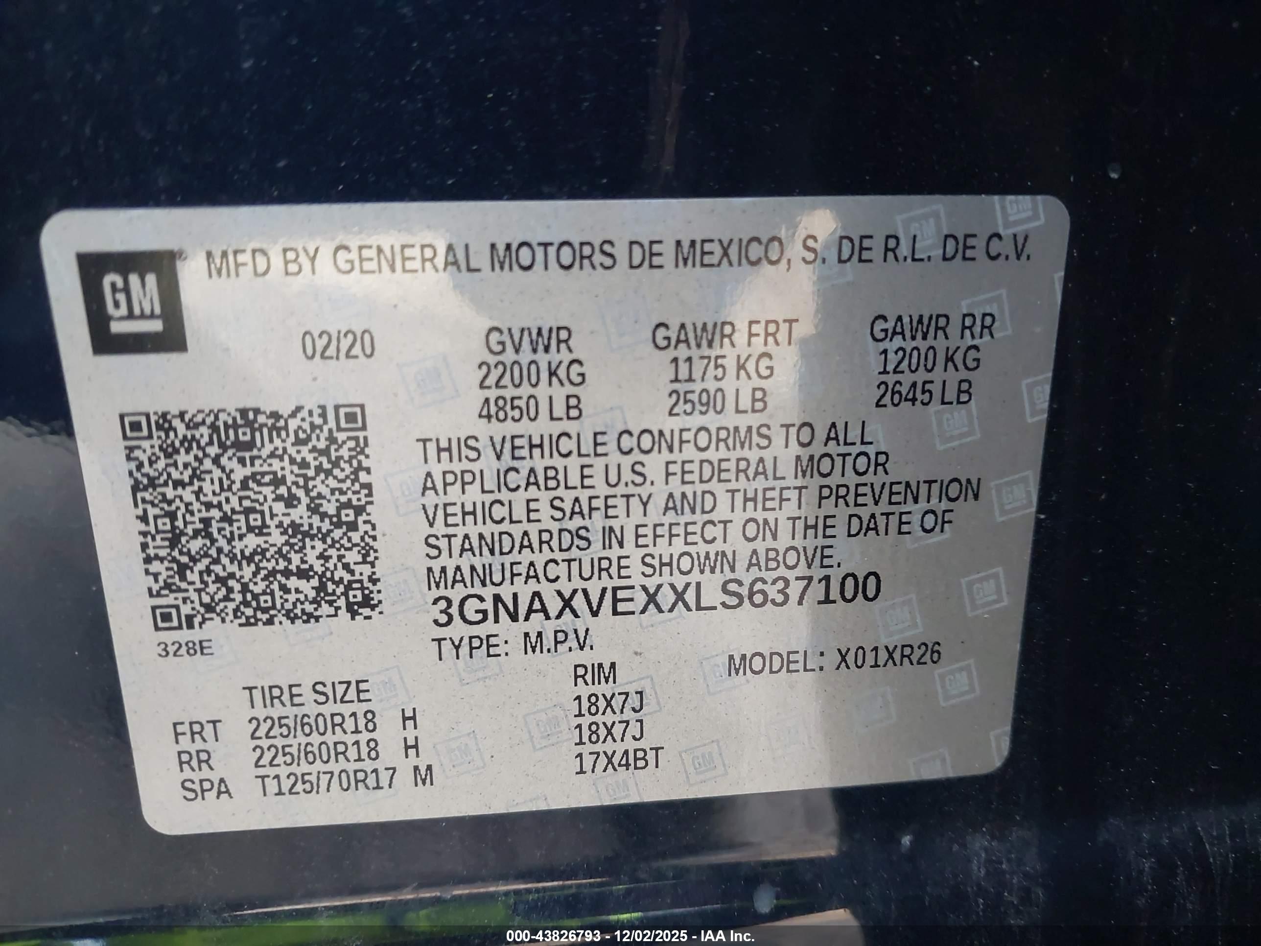 CHEVROLET EQUINOX image 9