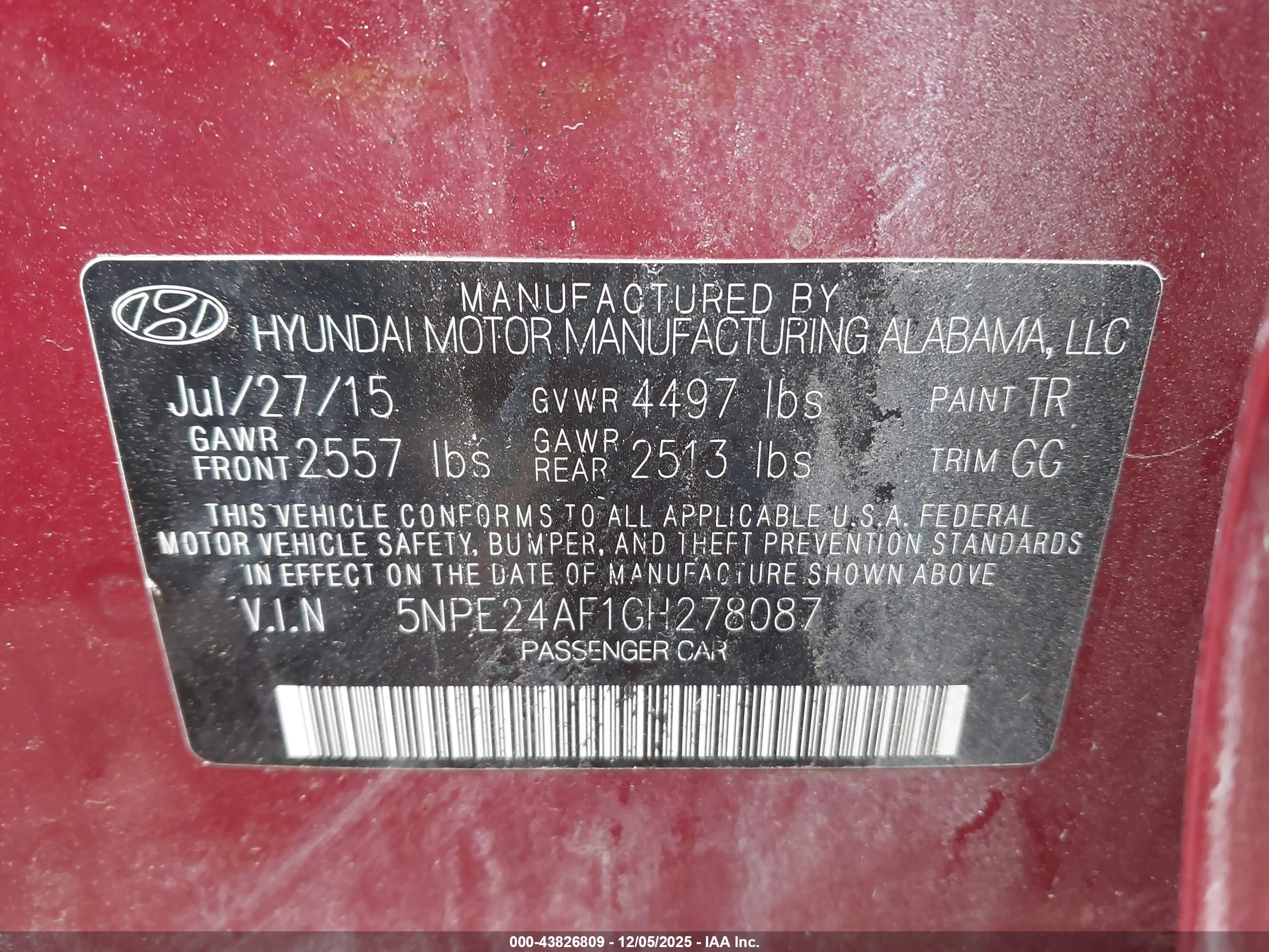 HYUNDAI SONATA image 9