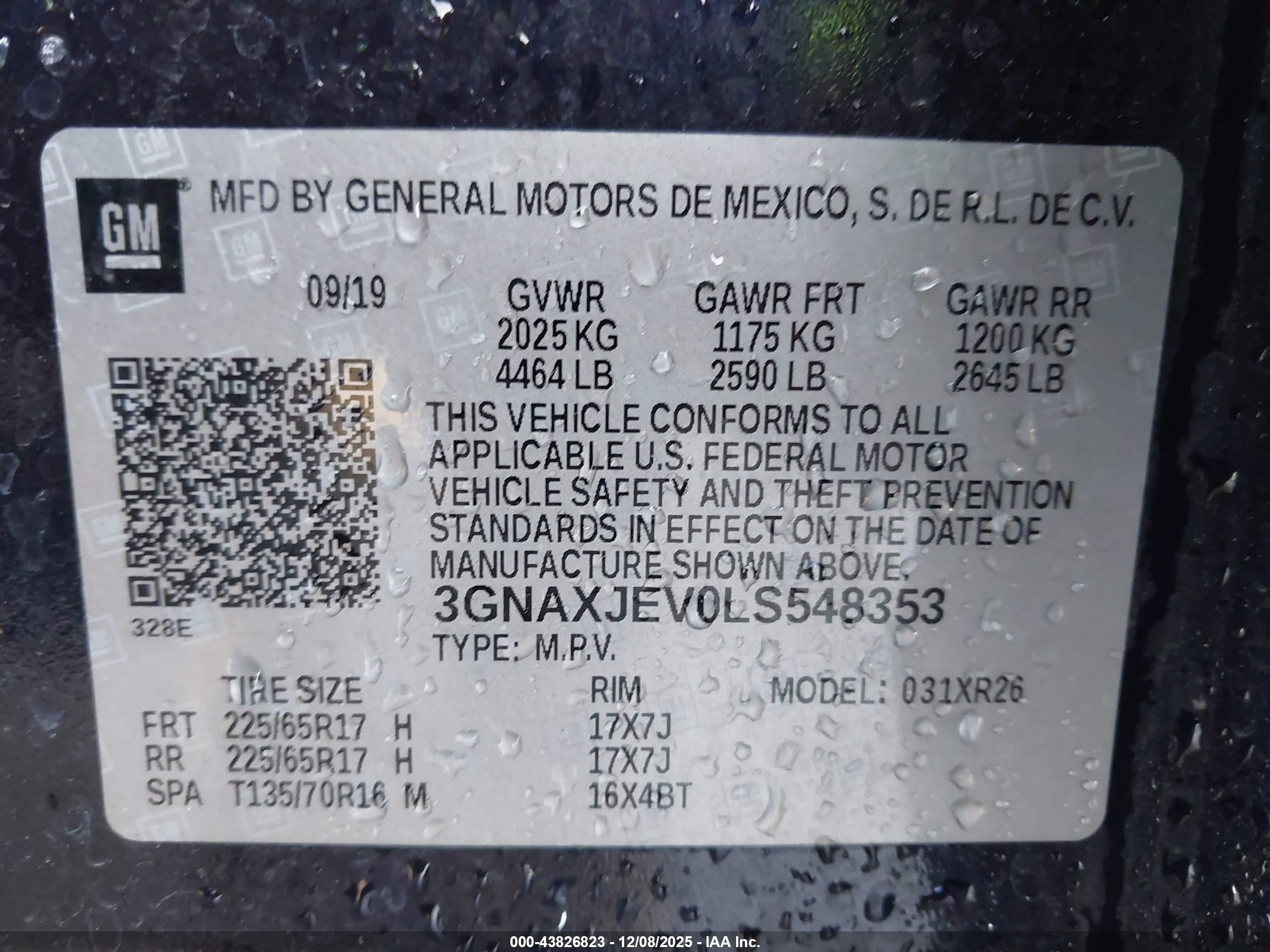 CHEVROLET EQUINOX image 9