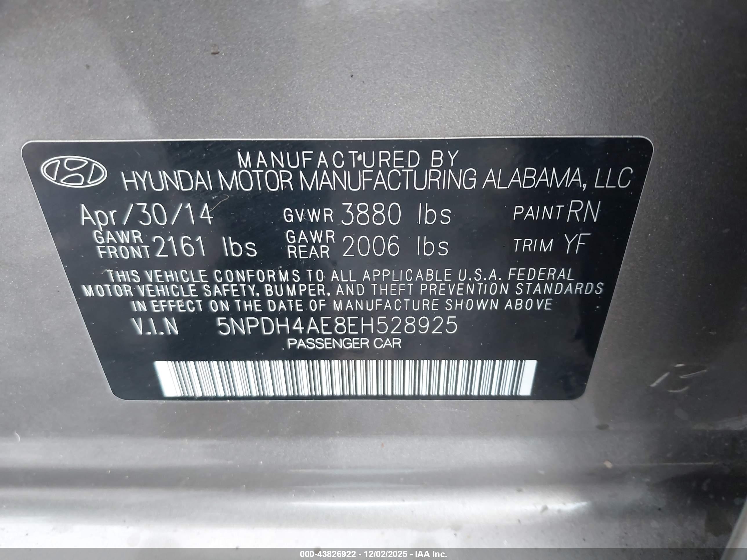 HYUNDAI ELANTRA image 9