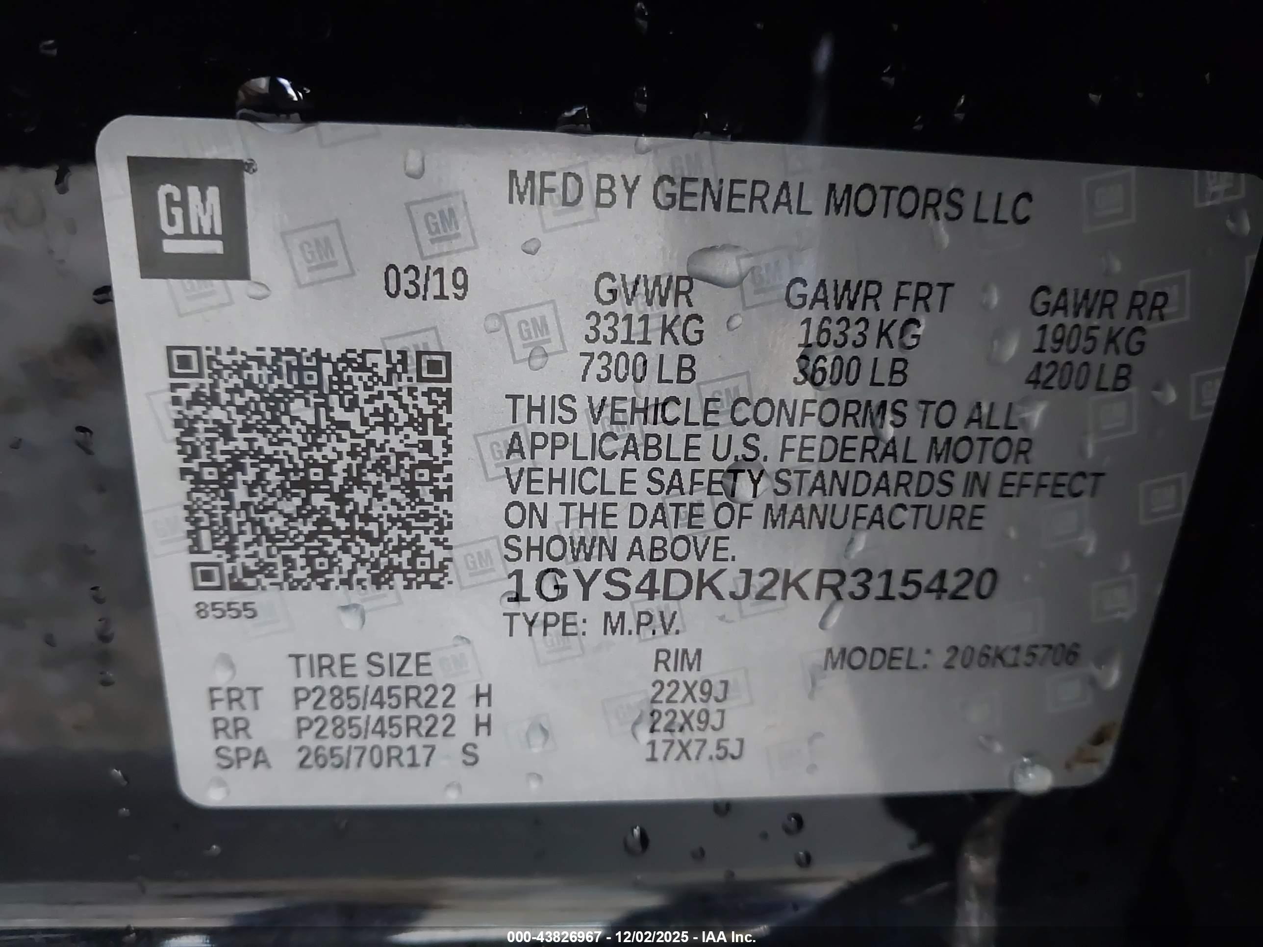 CADILLAC ESCALADE image 9