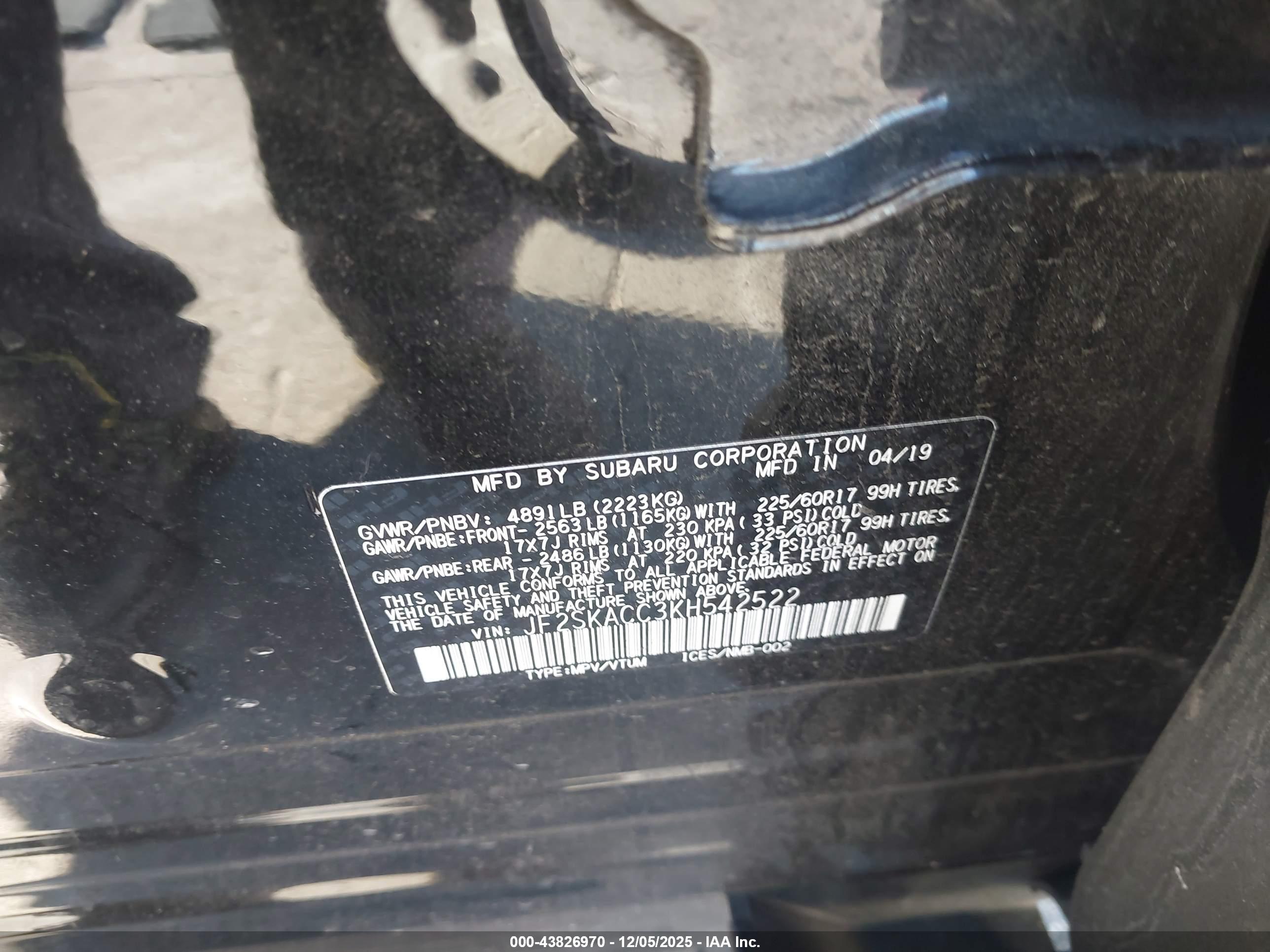 SUBARU FORESTER image 9