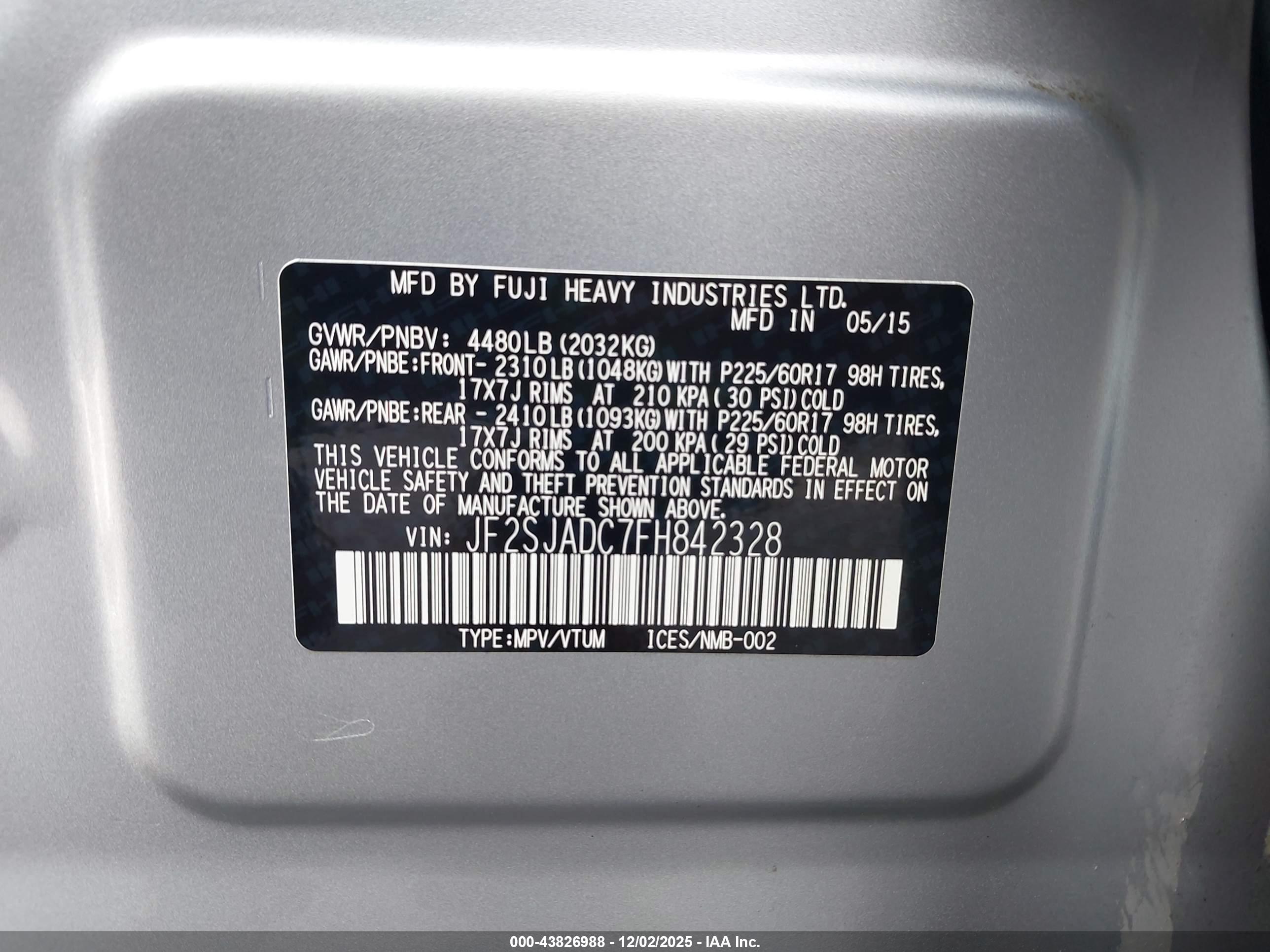 SUBARU FORESTER image 9