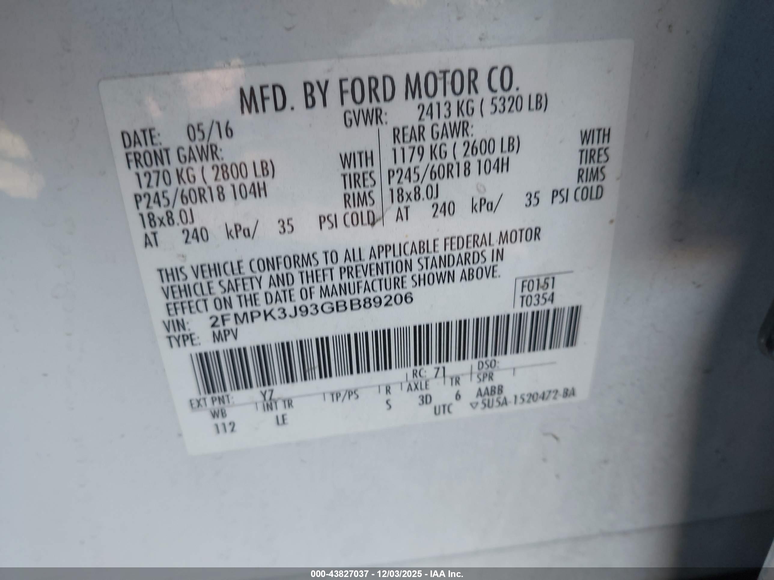 FORD EDGE image 9