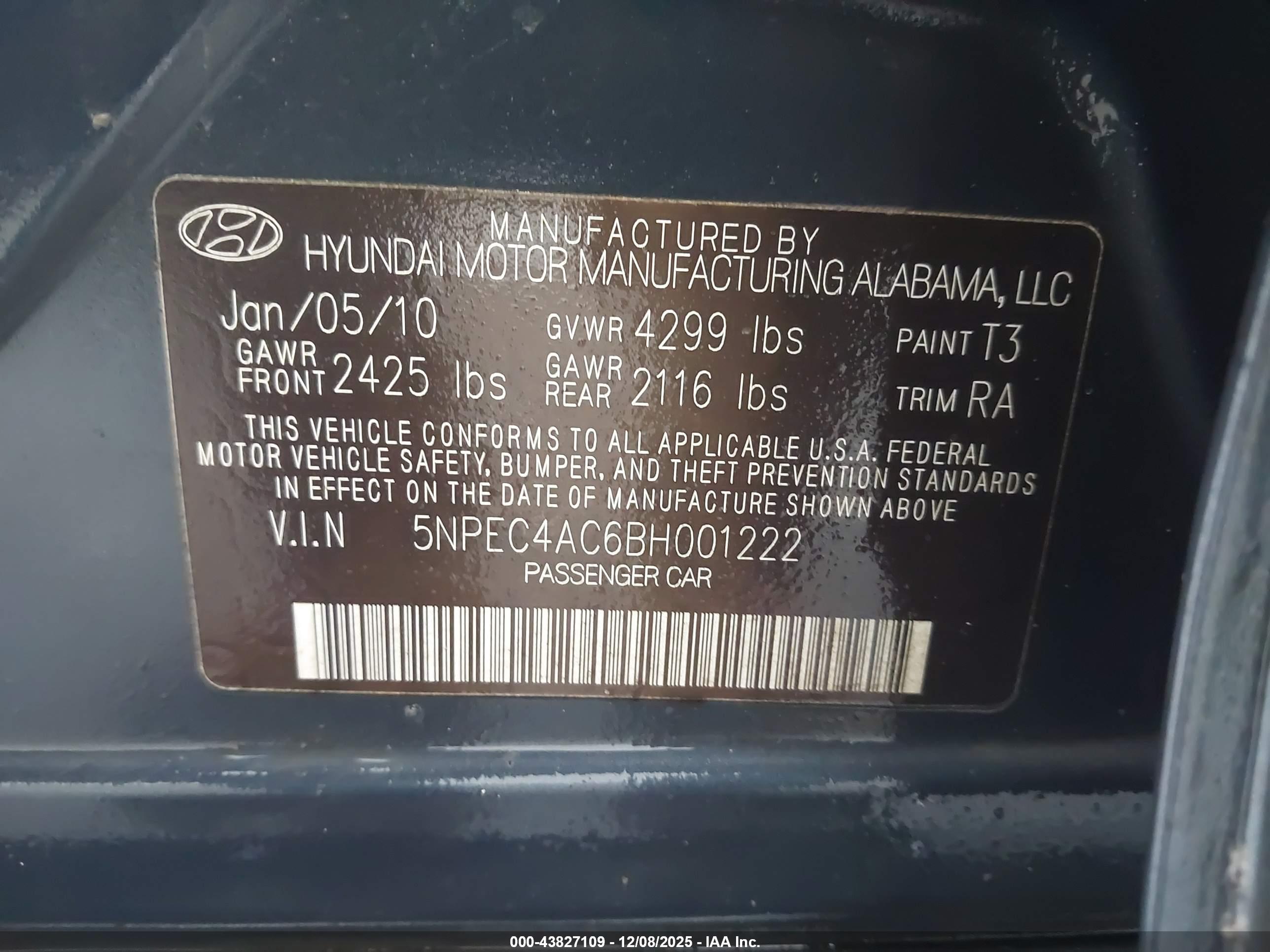 HYUNDAI SONATA image 9