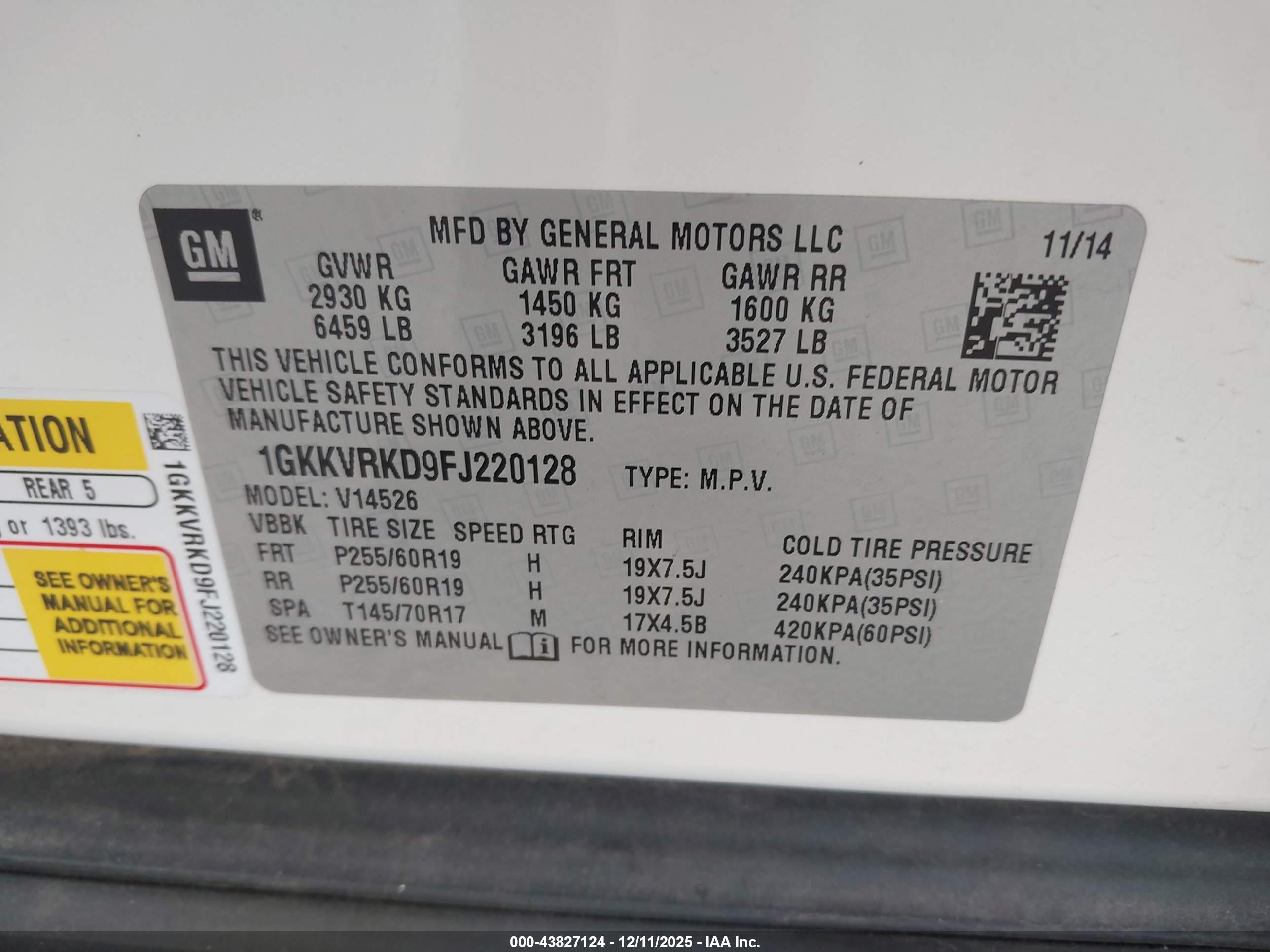GMC ACADIA image 9