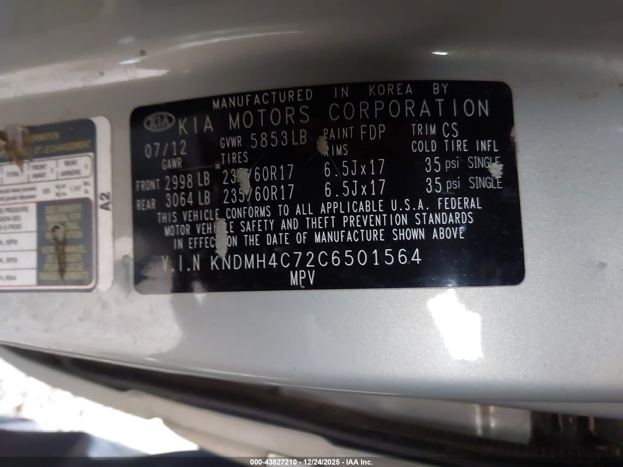 KIA SEDONA image 9
