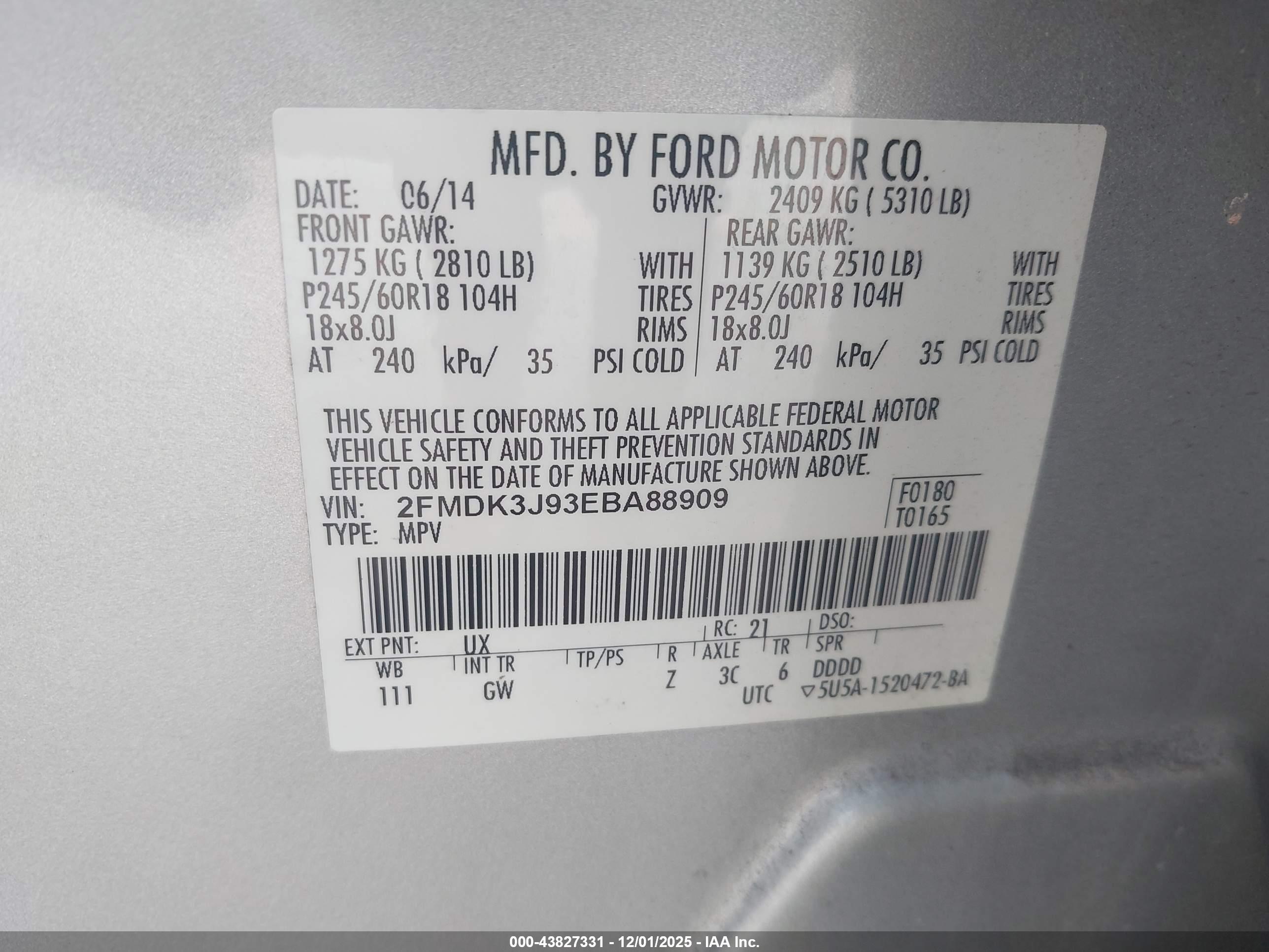 FORD EDGE image 9