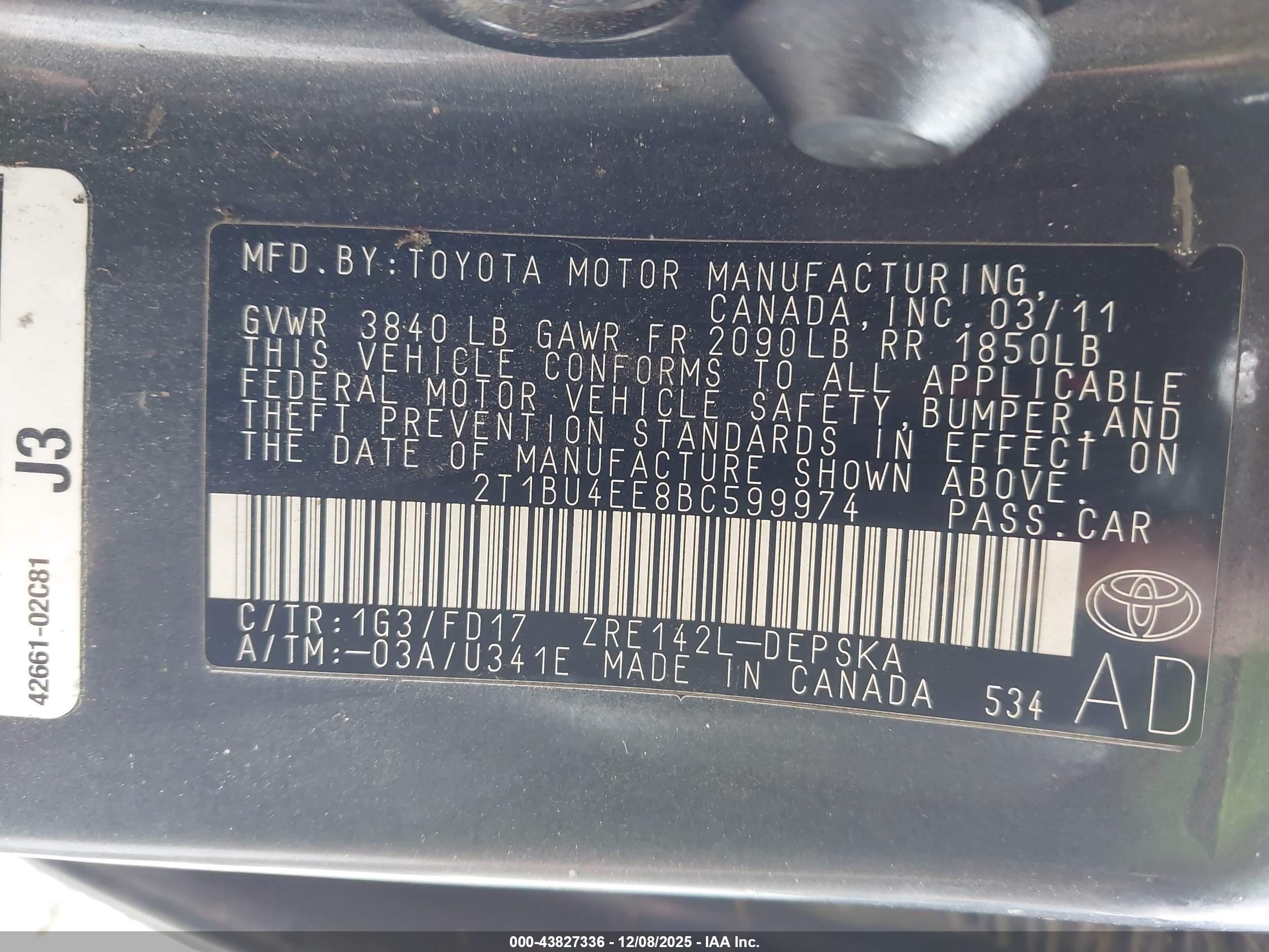 TOYOTA COROLLA image 9