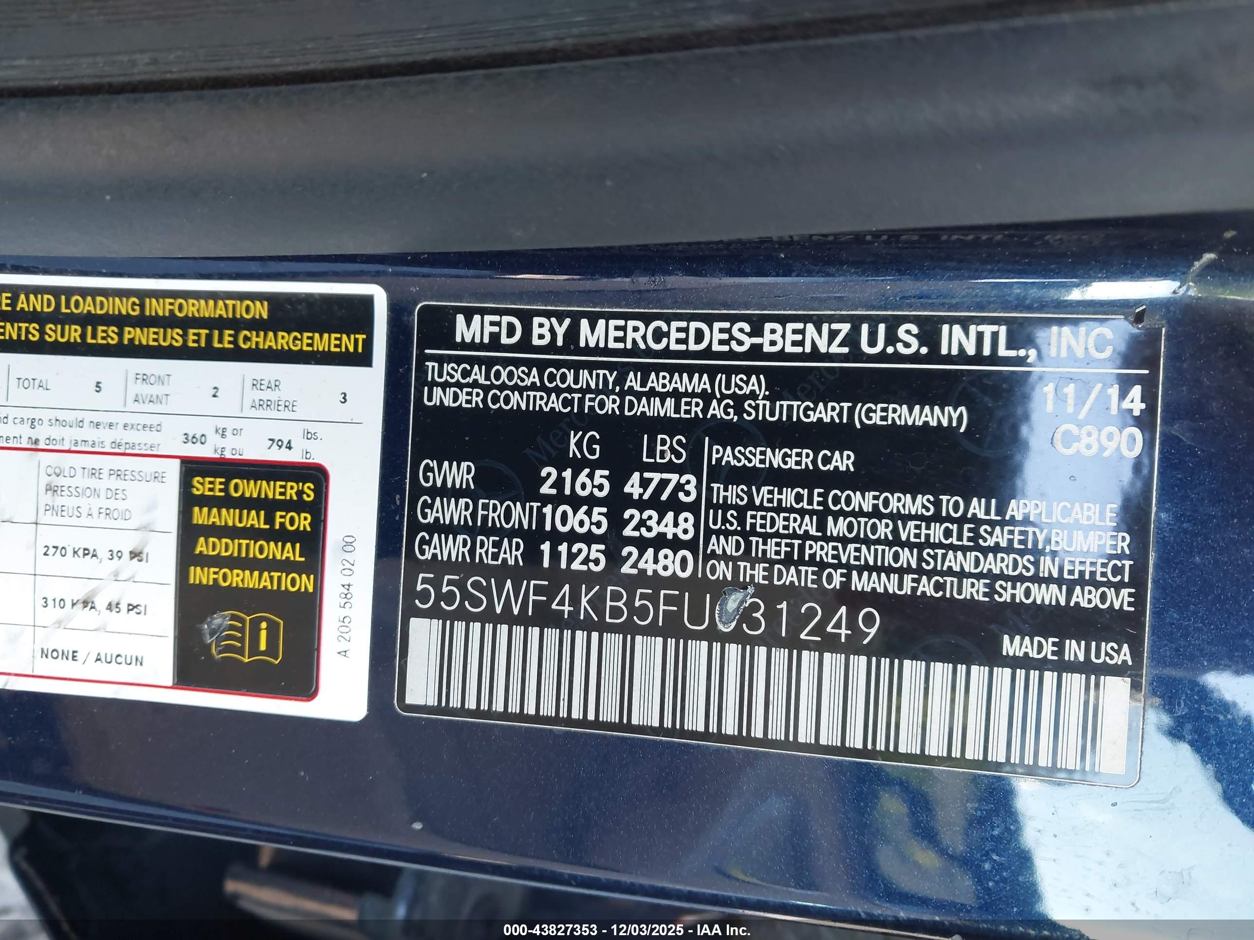 MERCEDES-BENZ C image 9