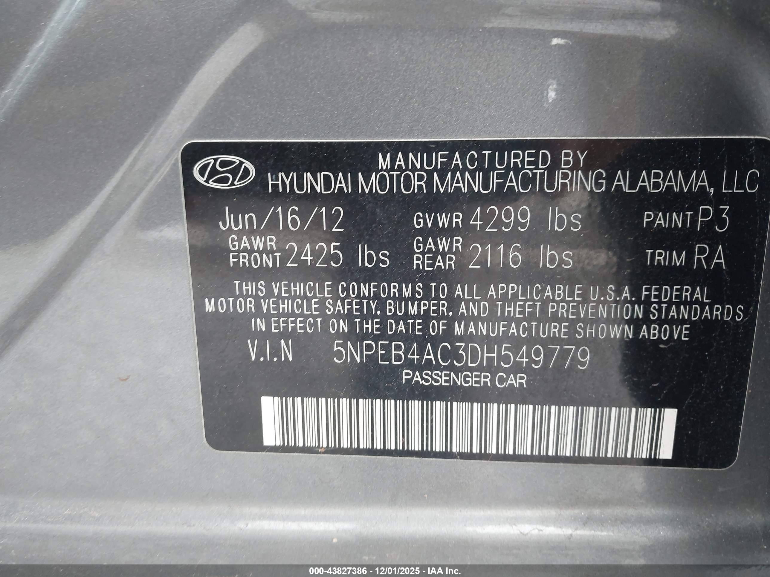 HYUNDAI SONATA image 9