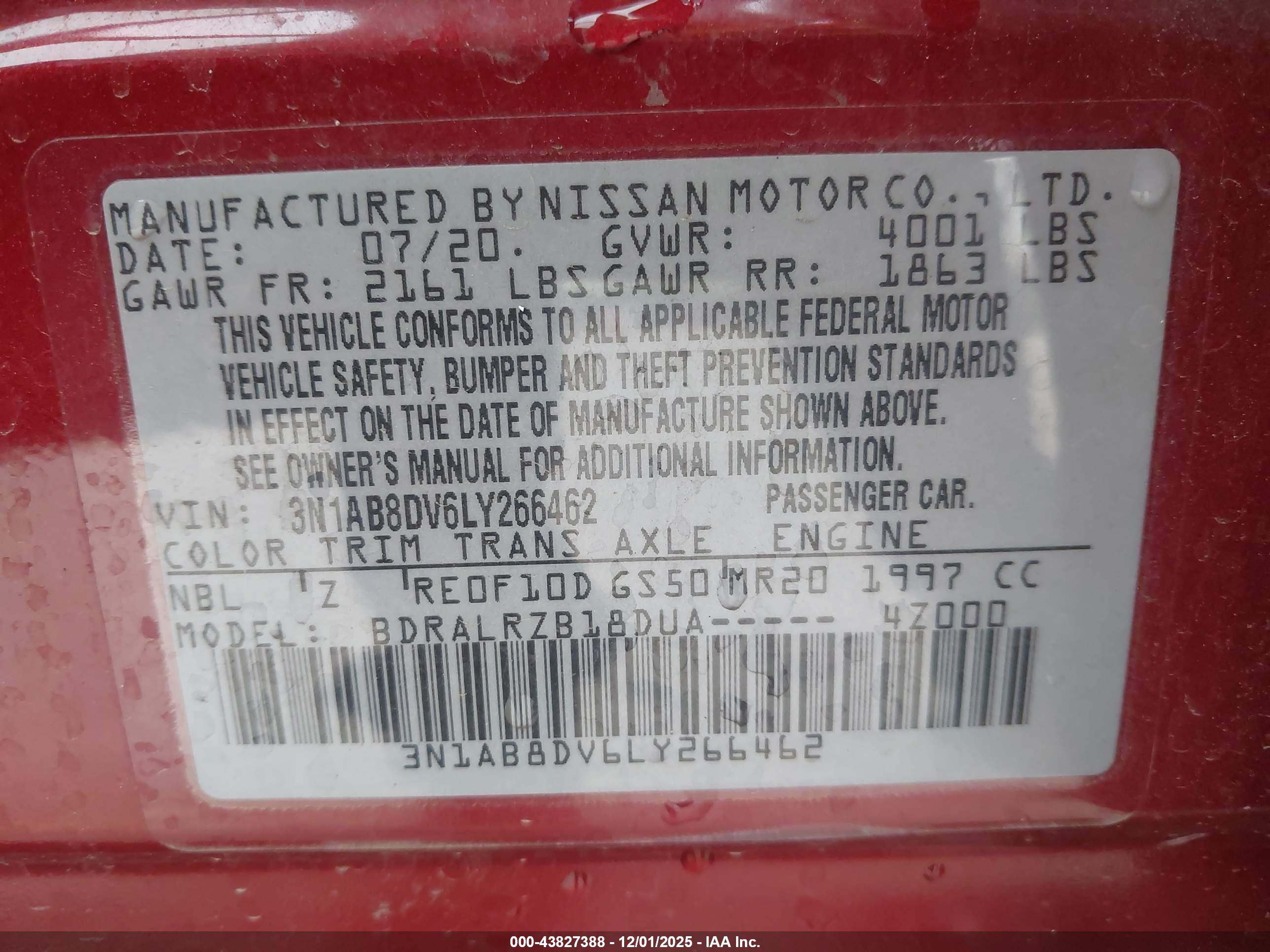 NISSAN SENTRA image 9