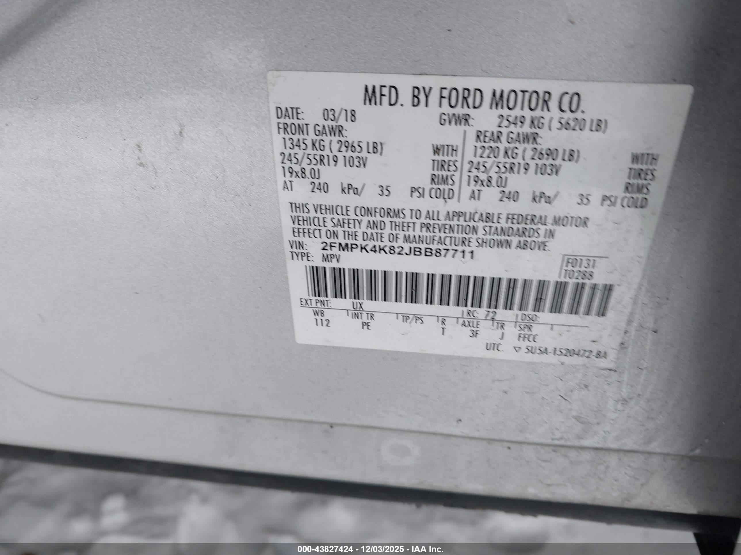 FORD EDGE image 9