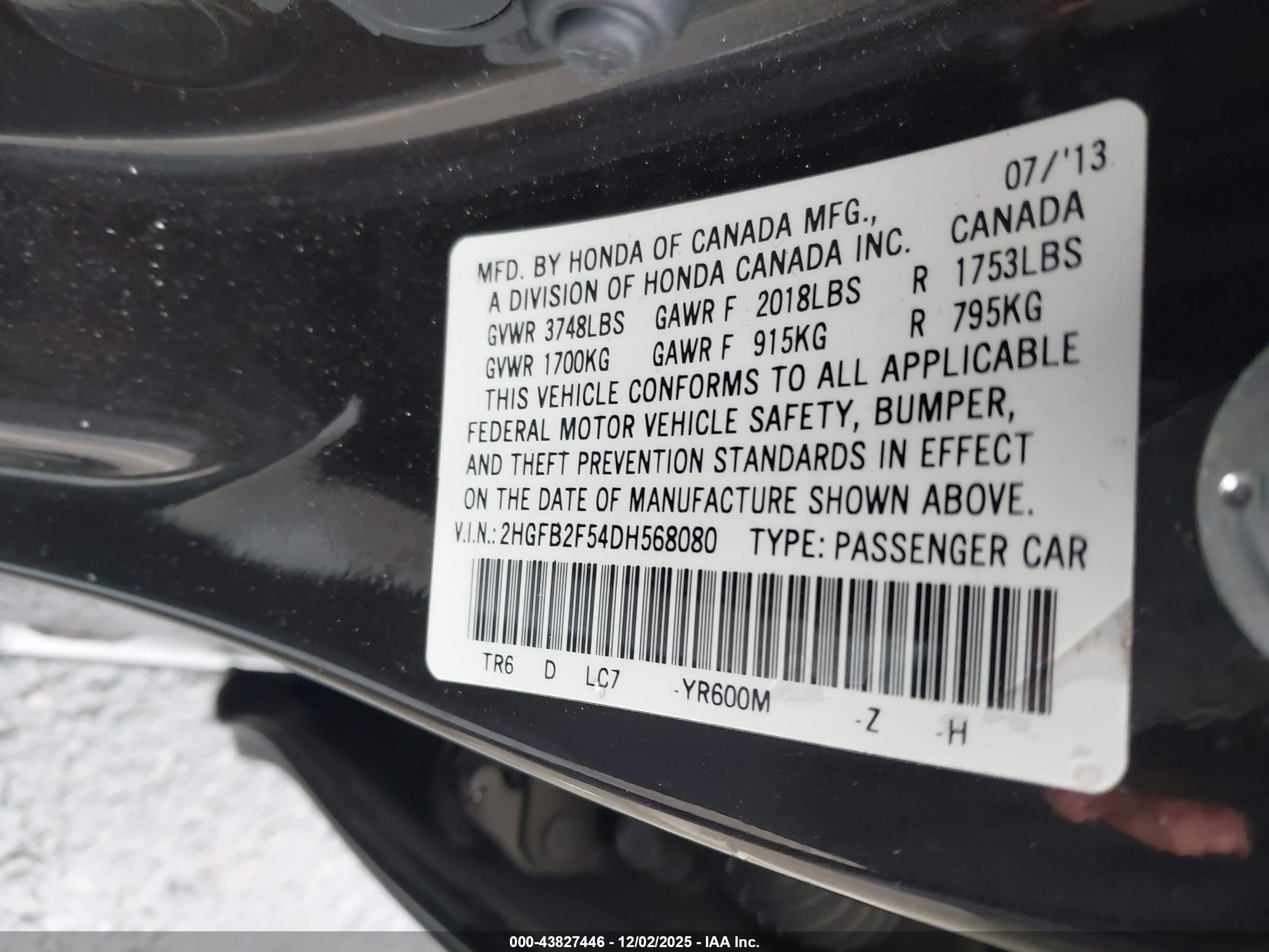 HONDA CIVIC image 9