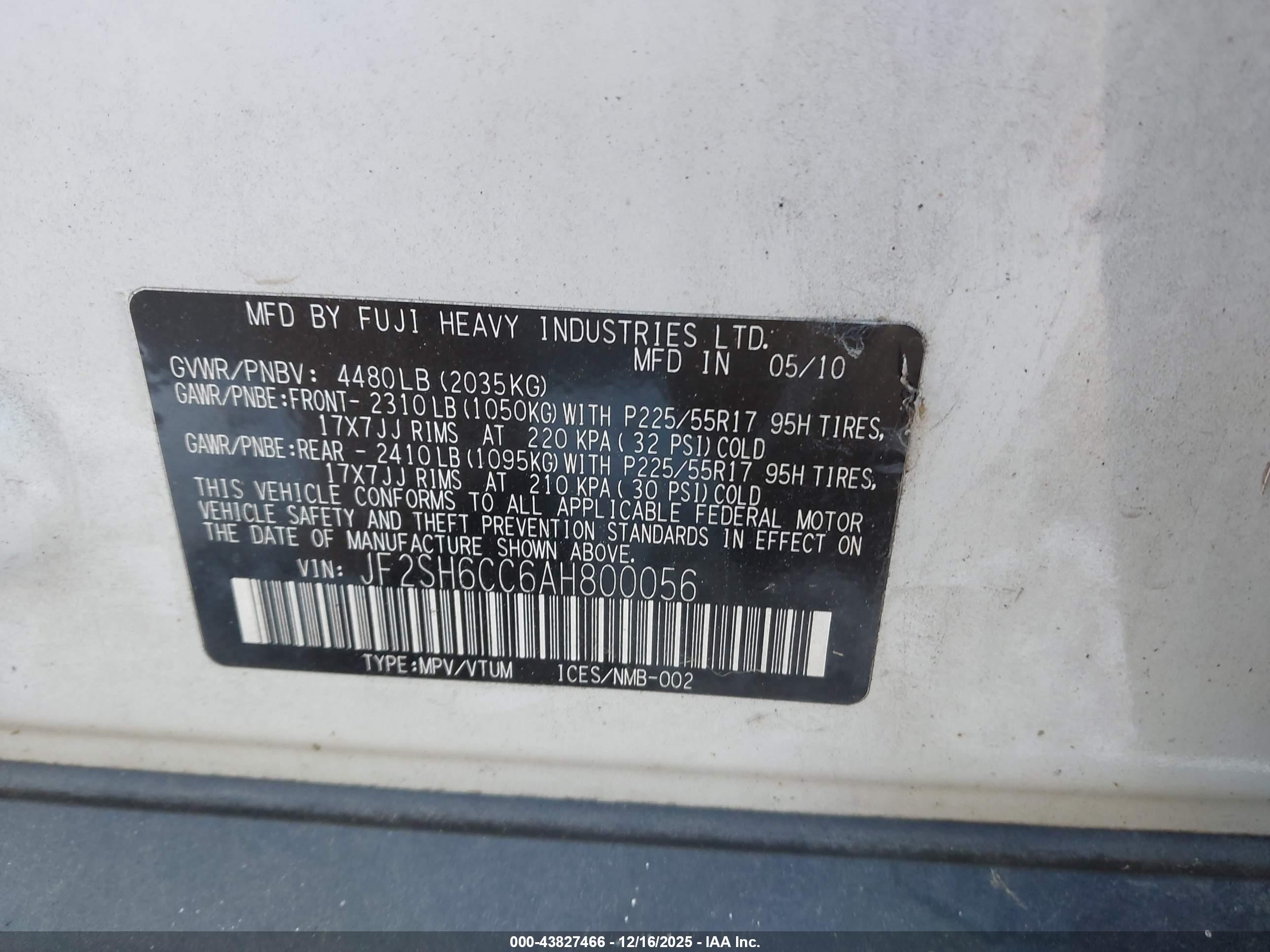 SUBARU FORESTER image 9