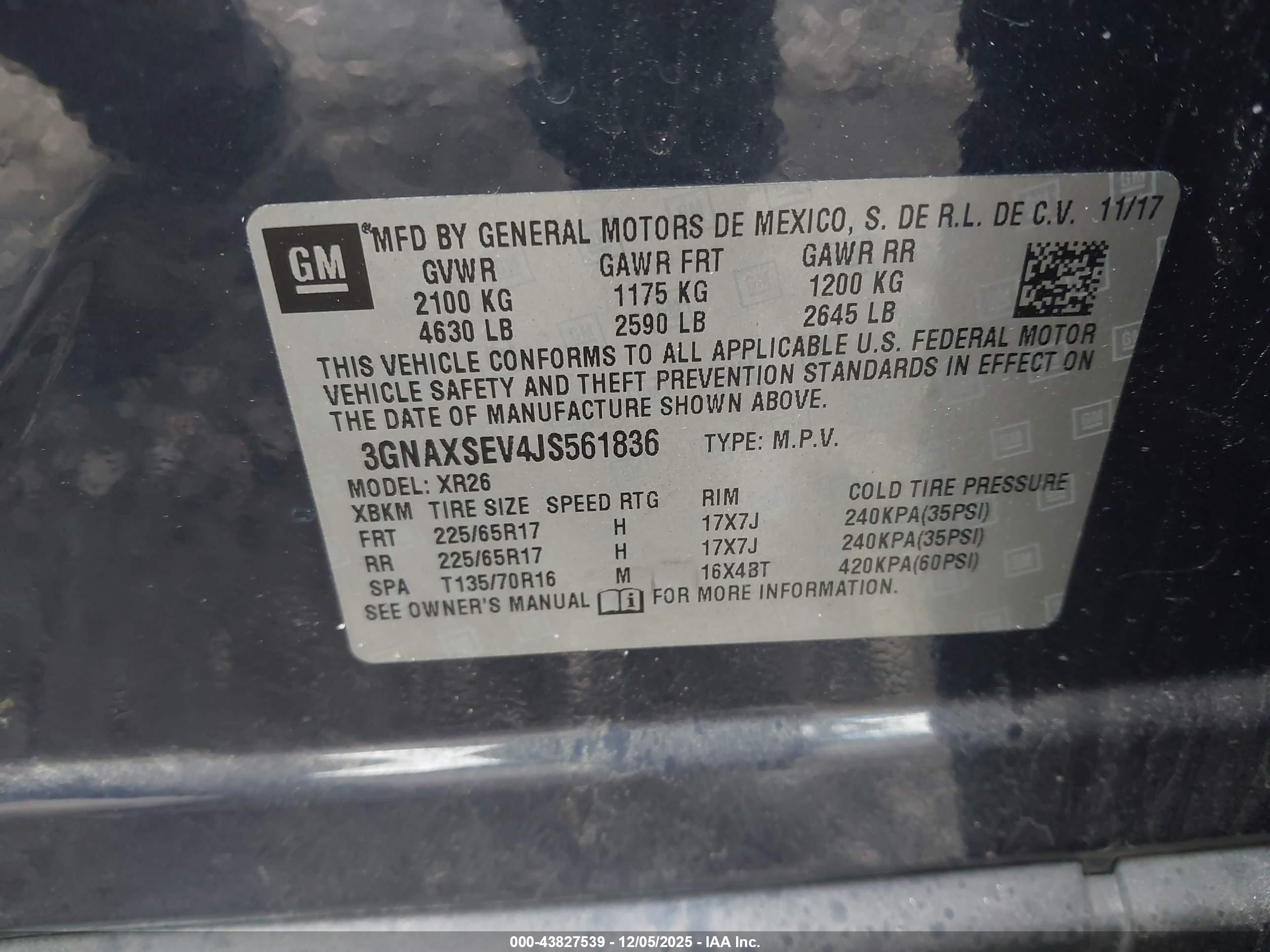 CHEVROLET EQUINOX image 9