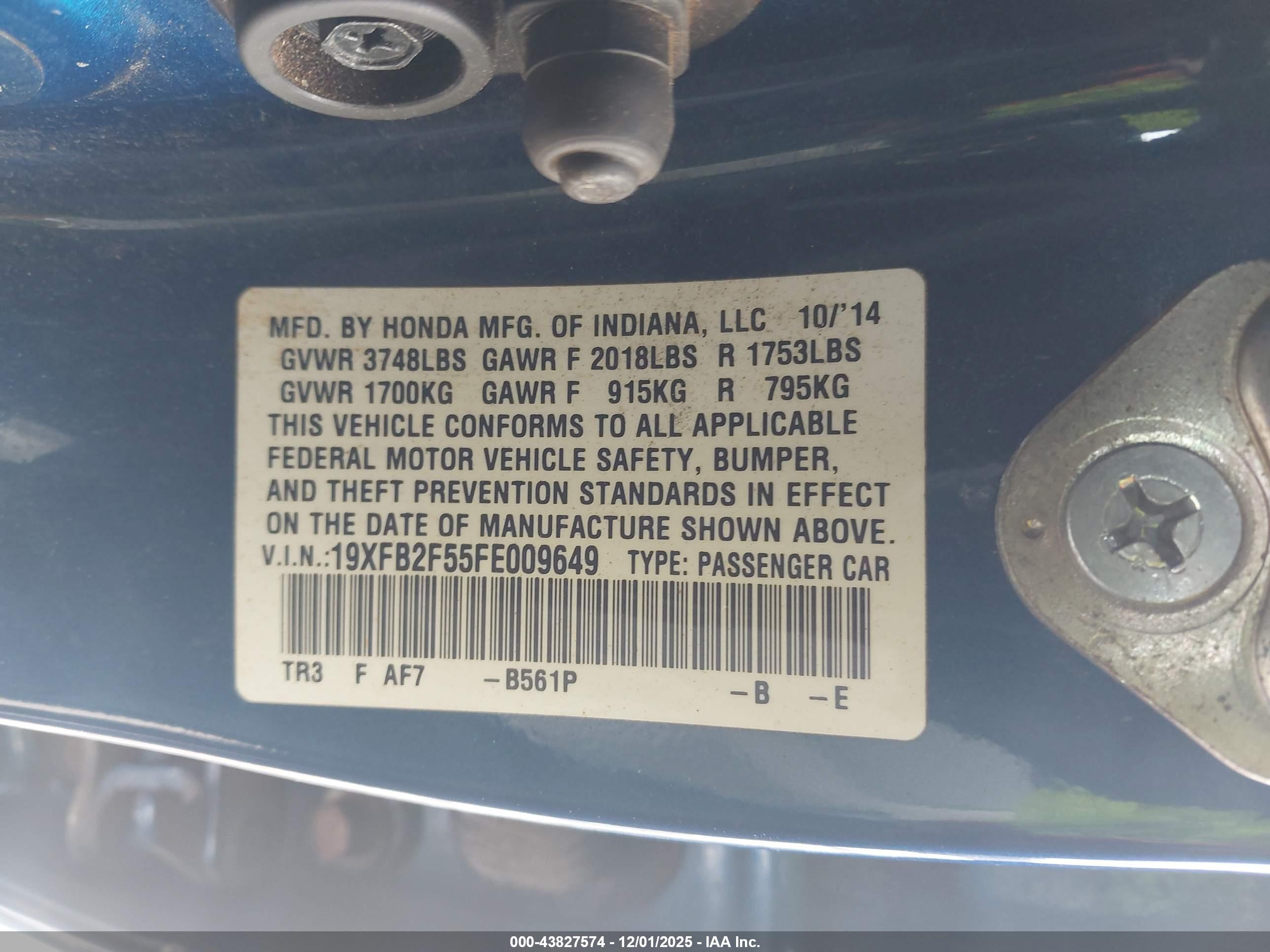 HONDA CIVIC image 9
