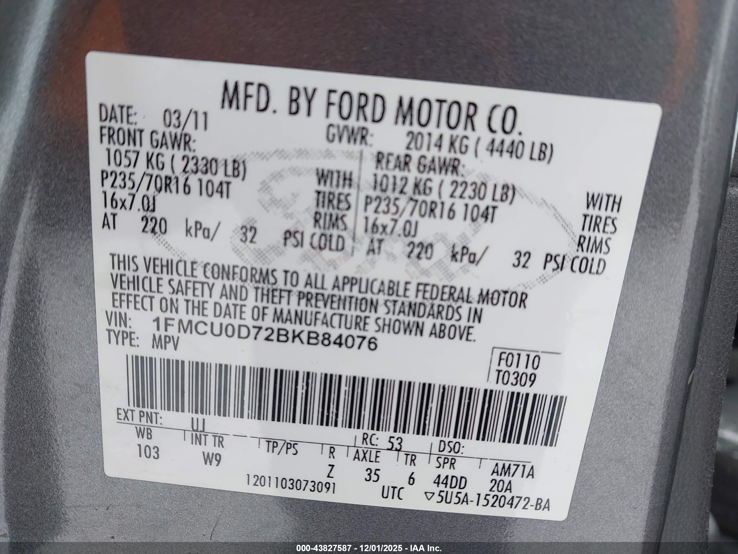 FORD ESCAPE image 9