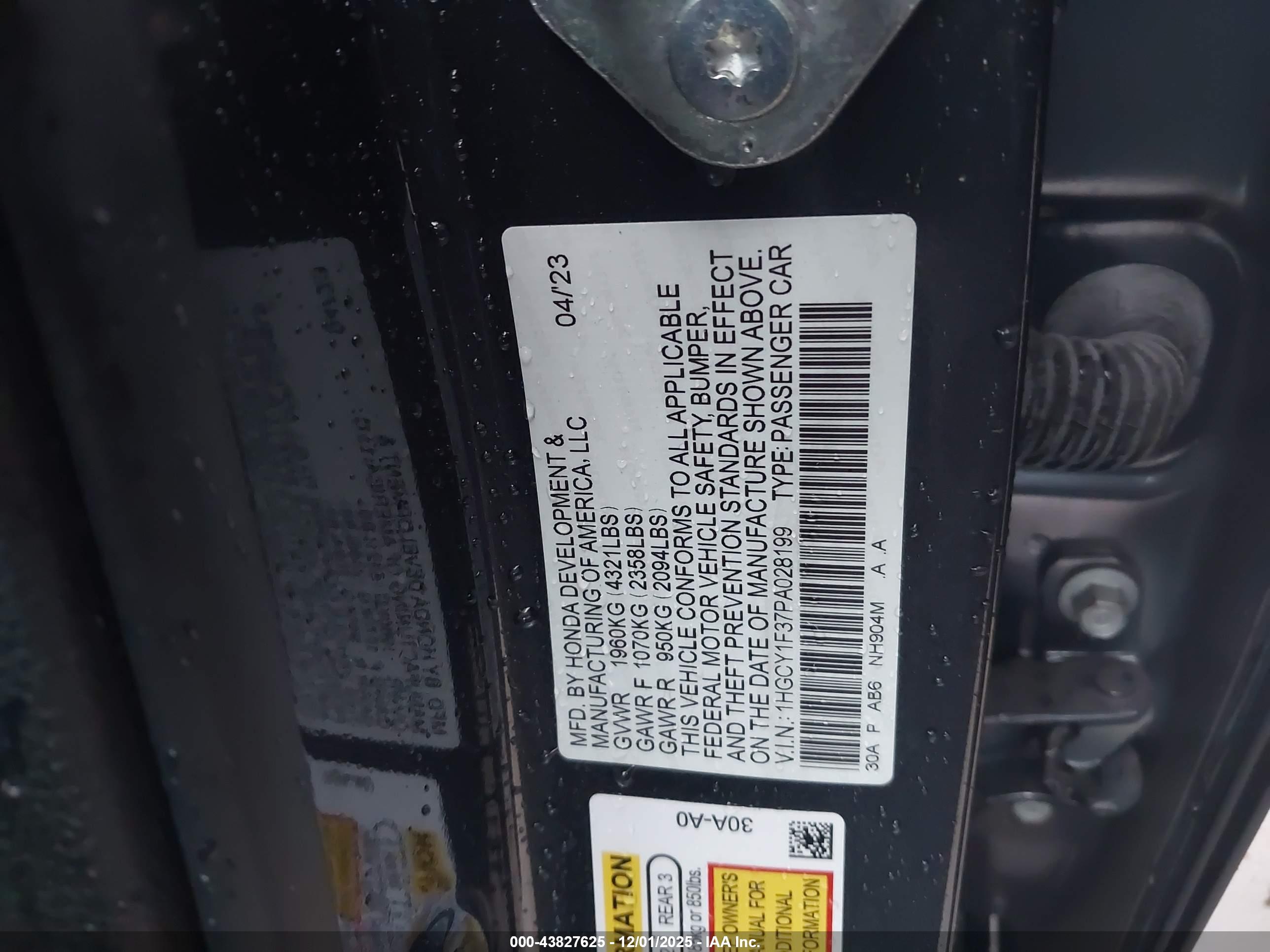 HONDA ACCORD image 9