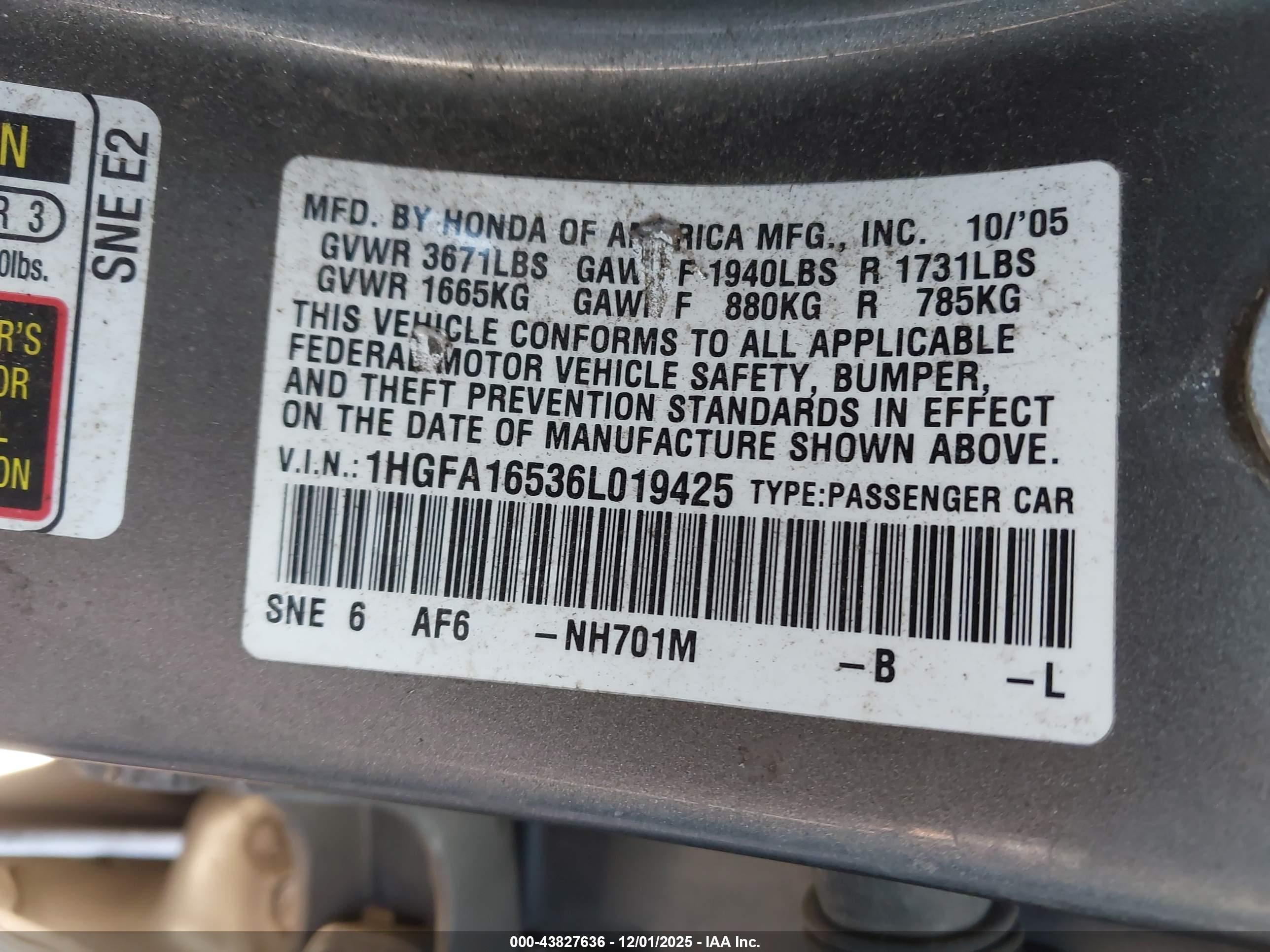 HONDA CIVIC image 9