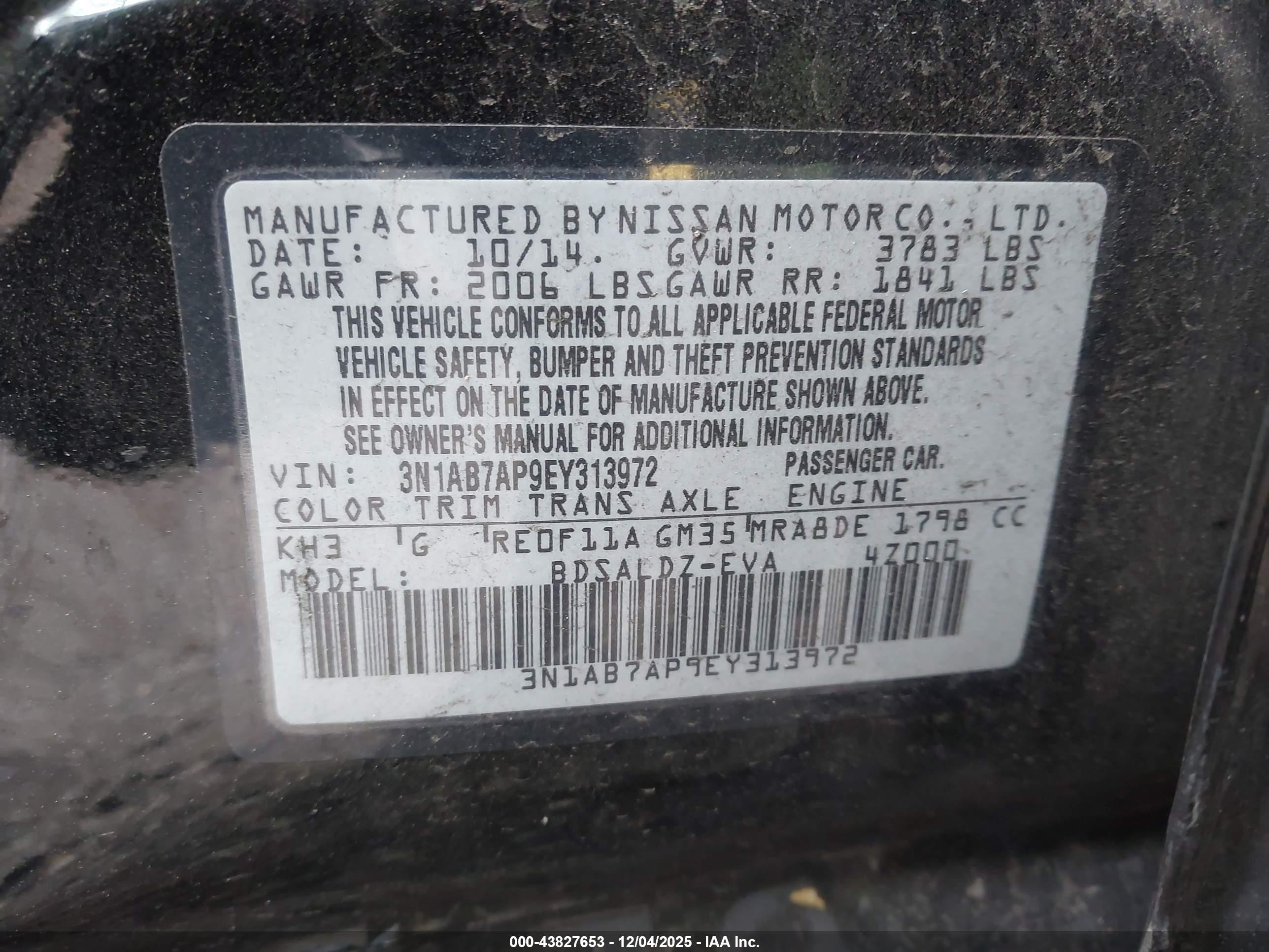 NISSAN SENTRA image 9