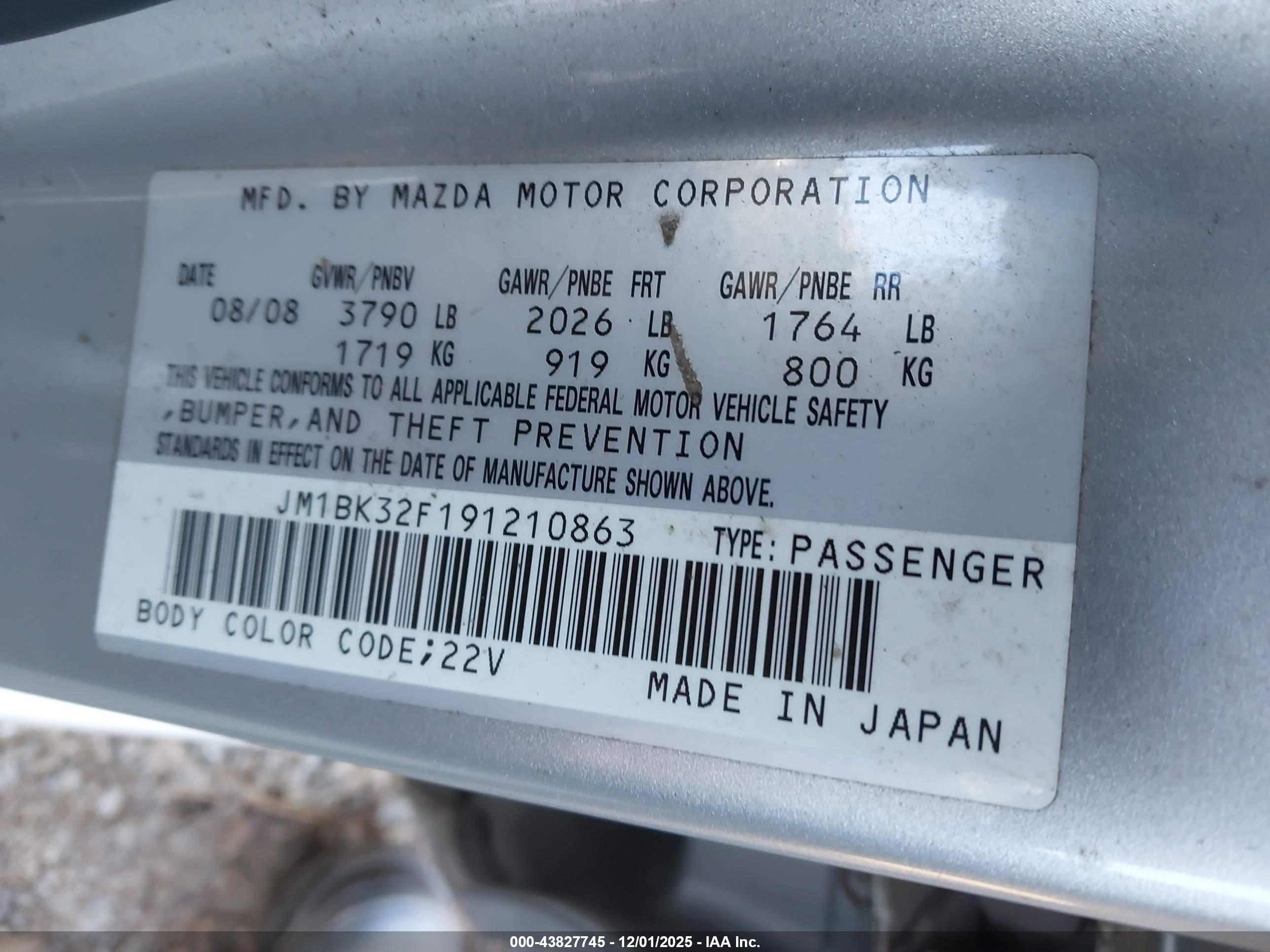 MAZDA MAZDA3 image 9