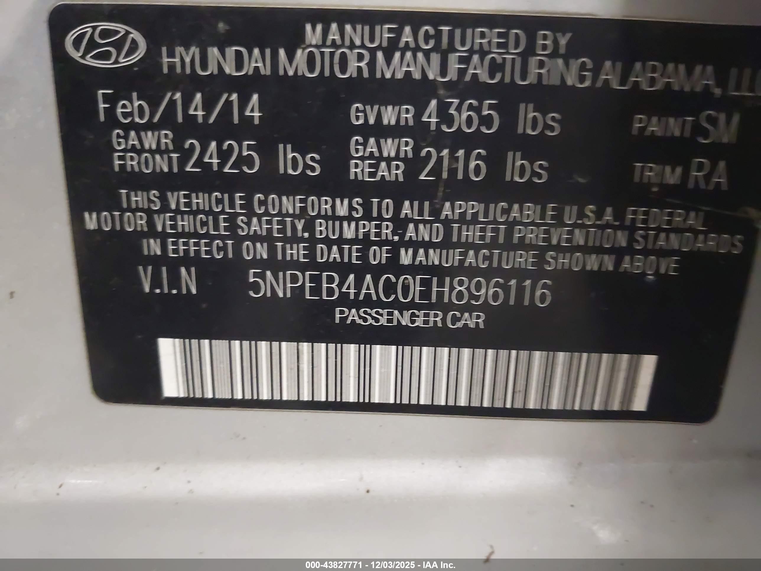 HYUNDAI SONATA image 9