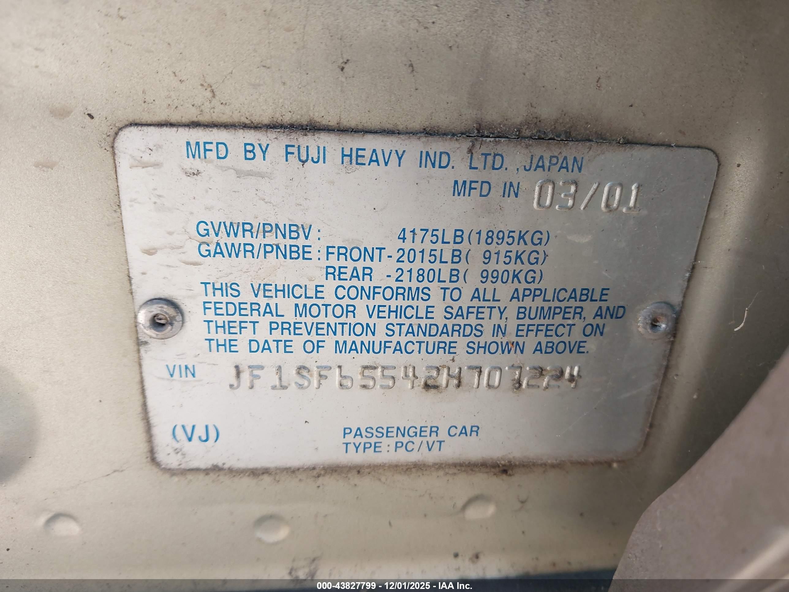 SUBARU FORESTER image 9