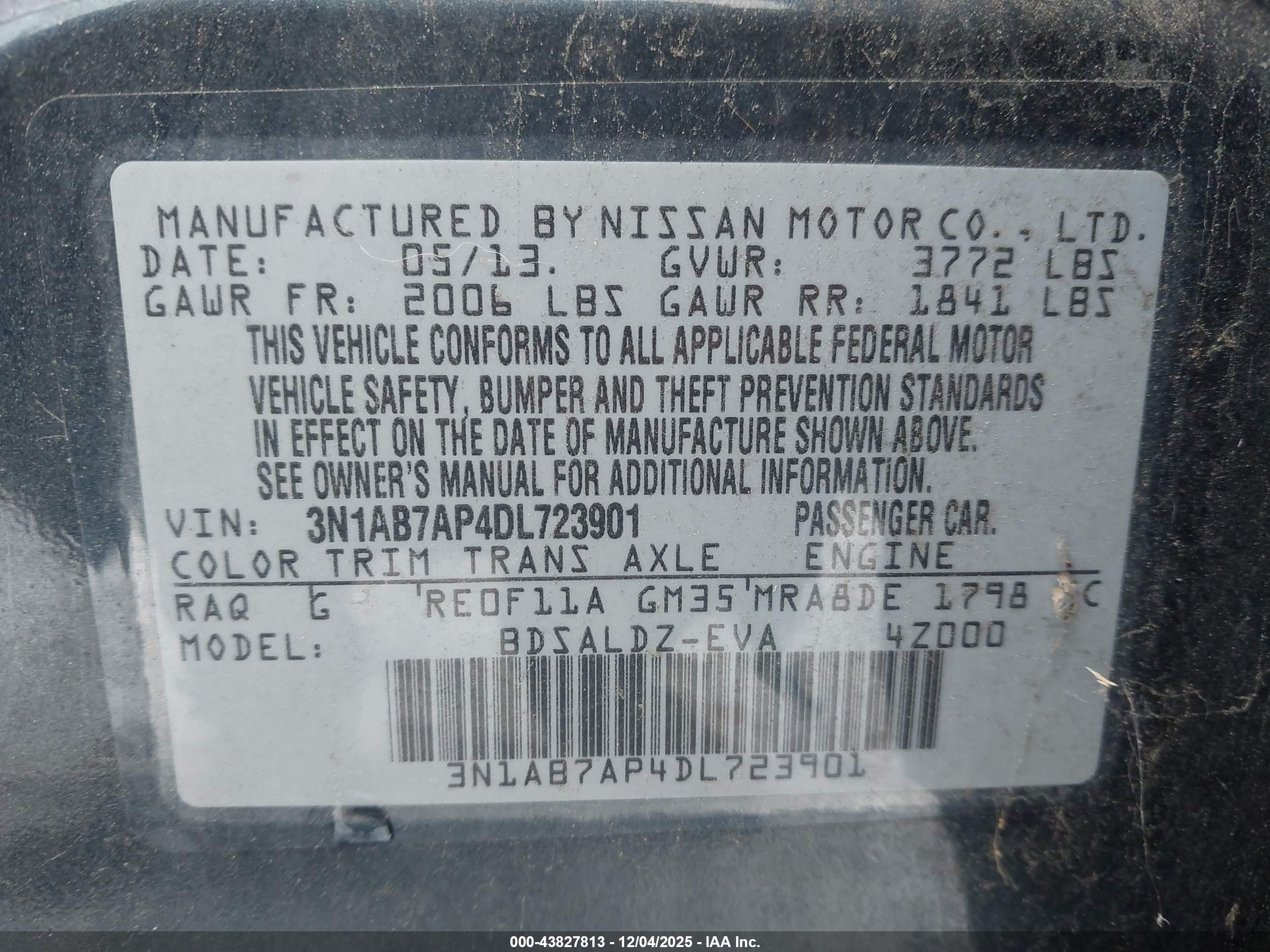 NISSAN SENTRA image 9