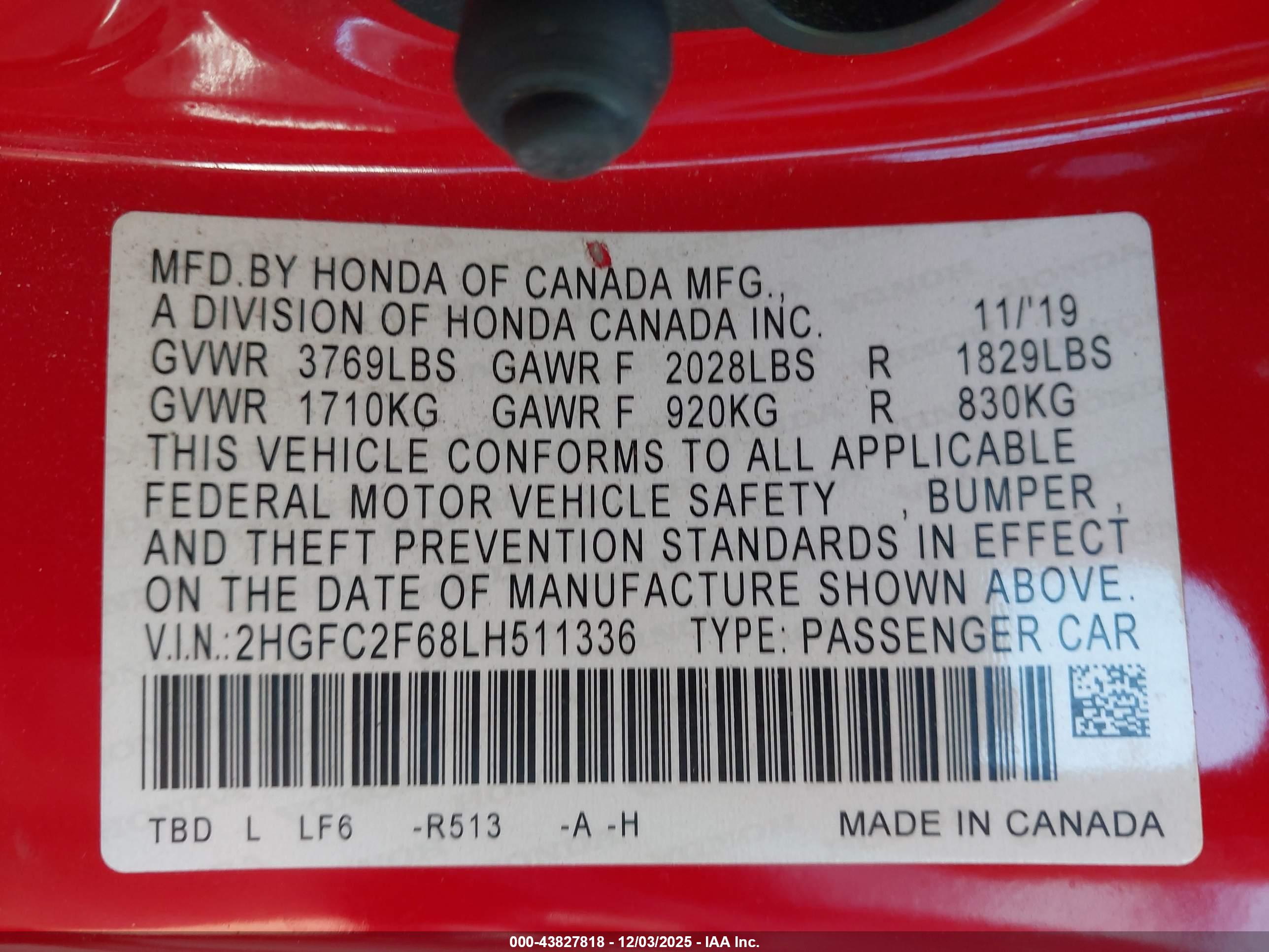HONDA CIVIC image 9