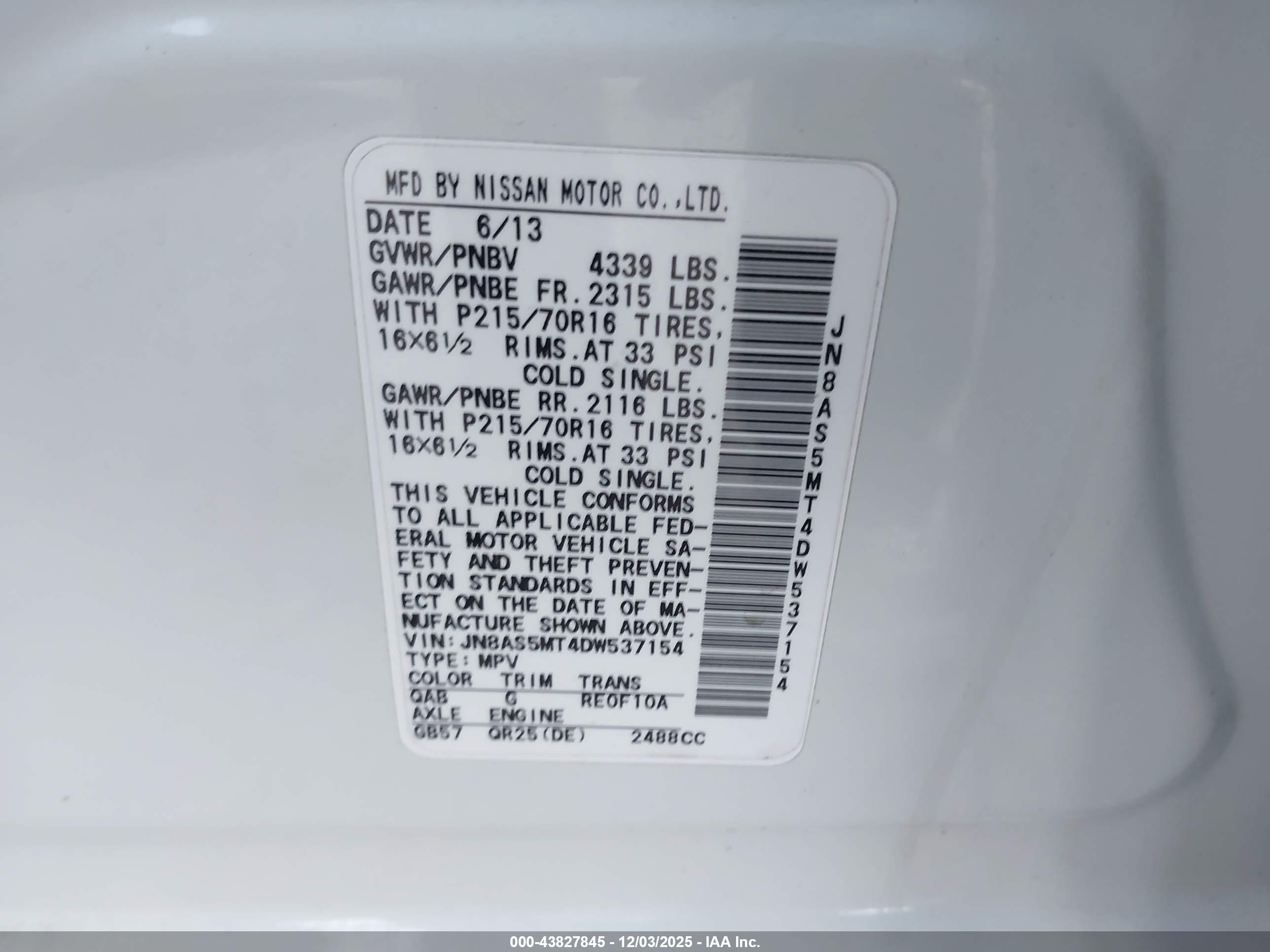 NISSAN ROGUE image 9