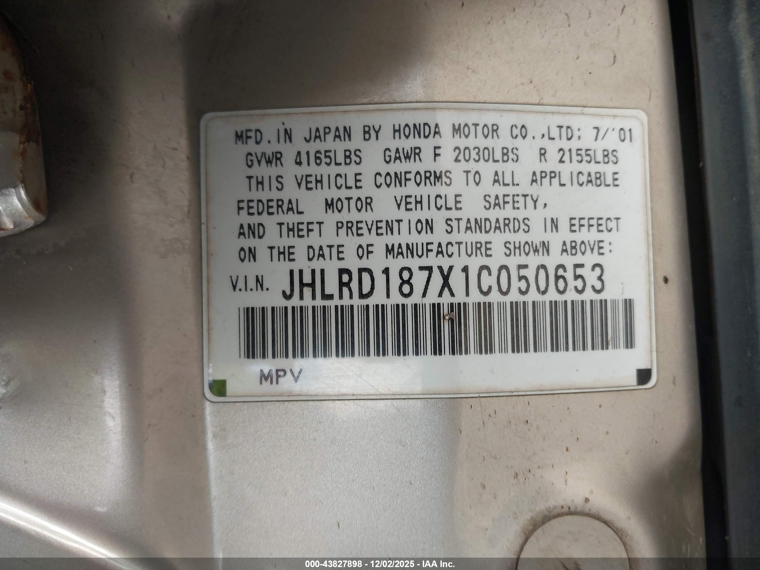 HONDA CR-V image 9