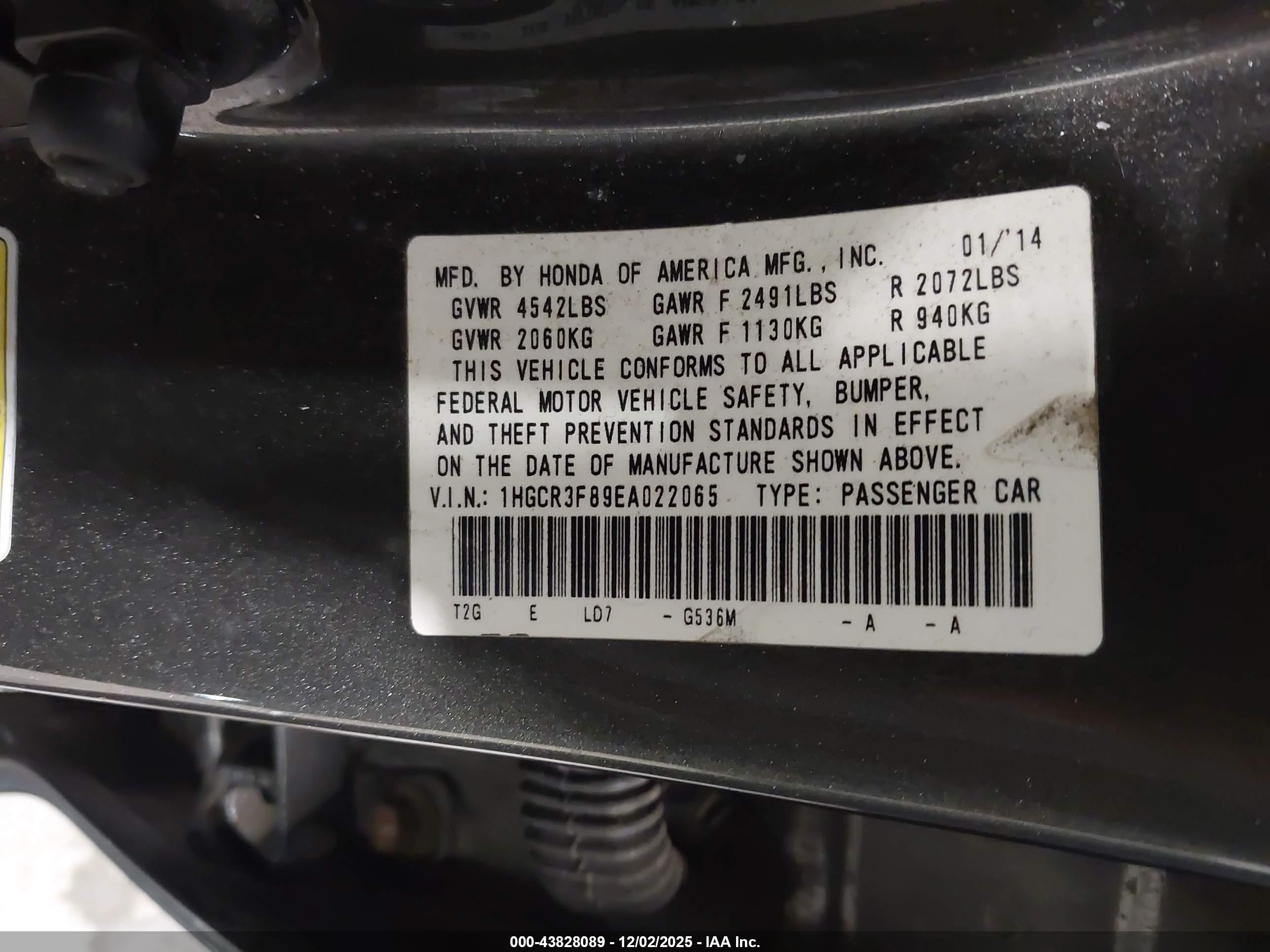 HONDA ACCORD image 9