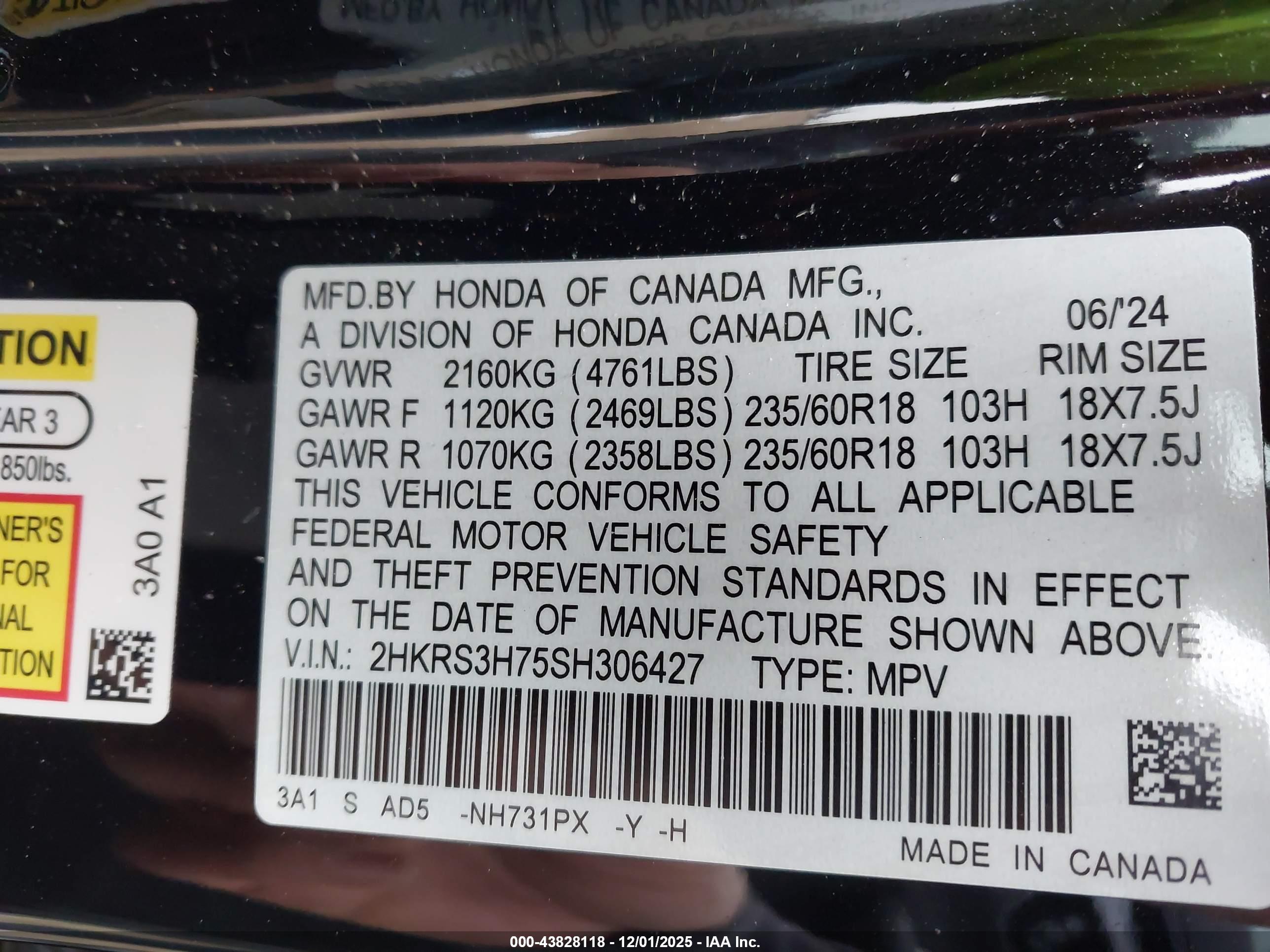 HONDA CR-V image 9