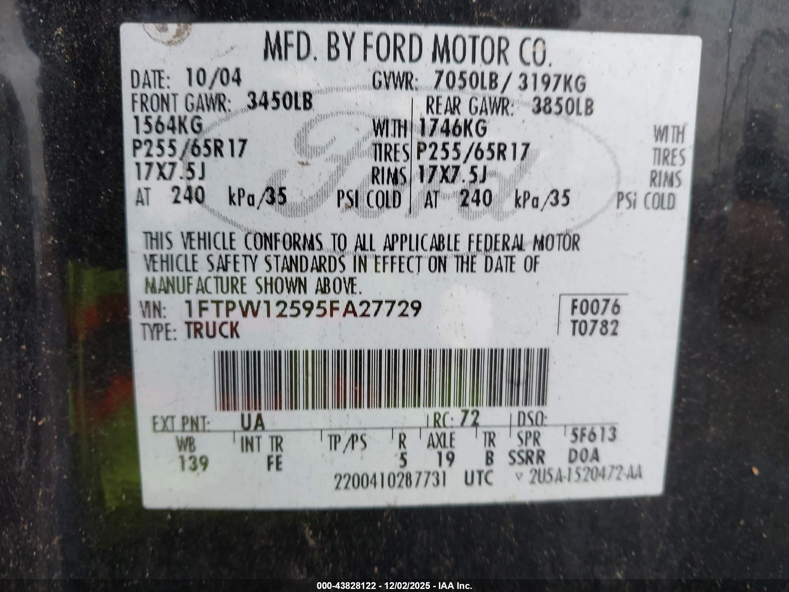 FORD F-150 image 9