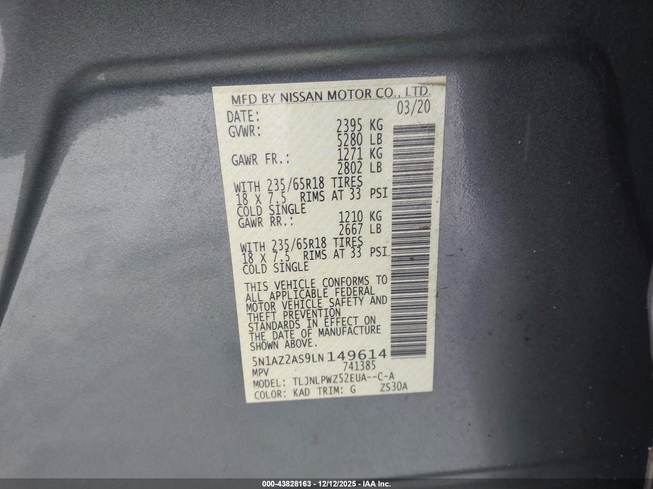 NISSAN MURANO image 9
