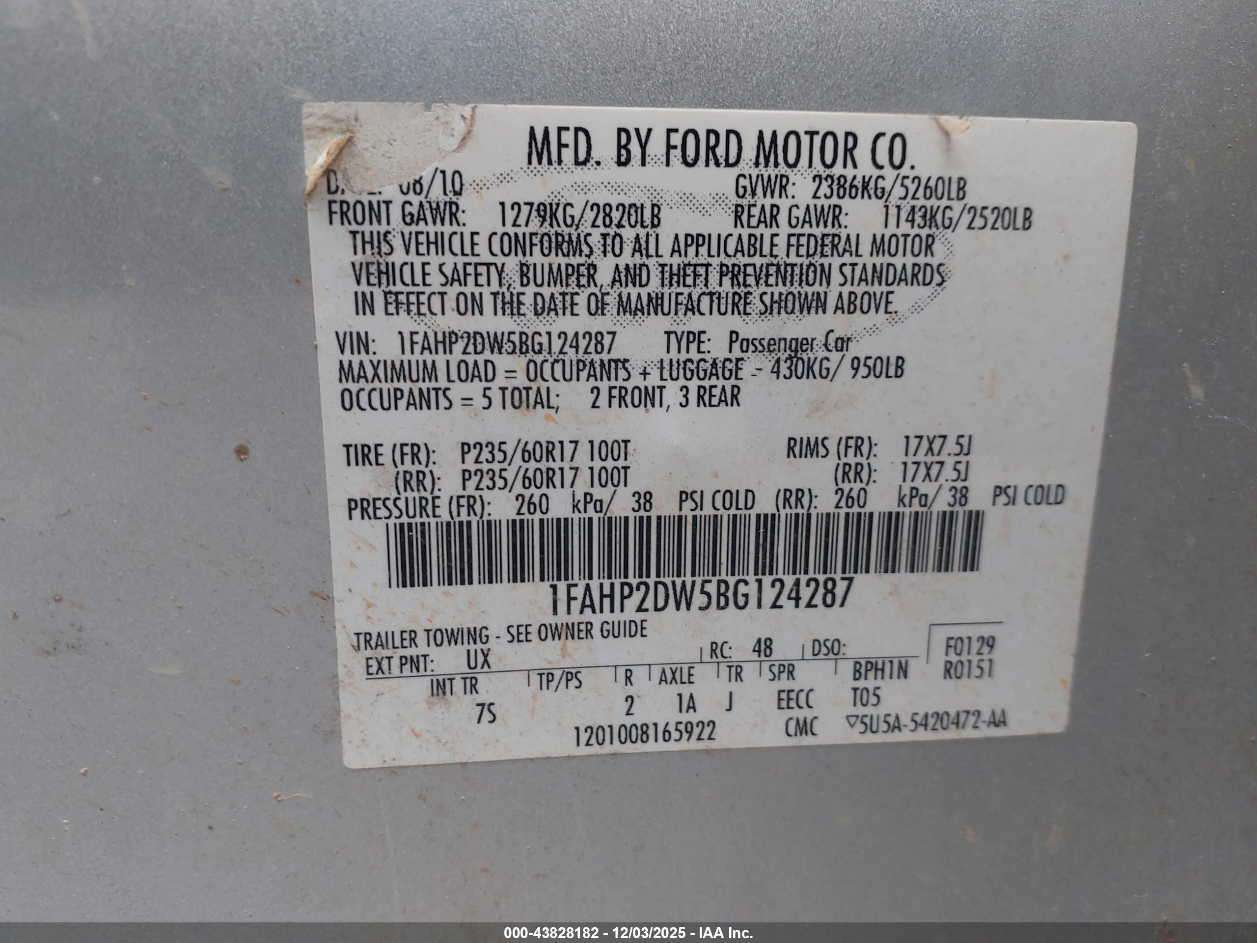 FORD TAURUS image 9