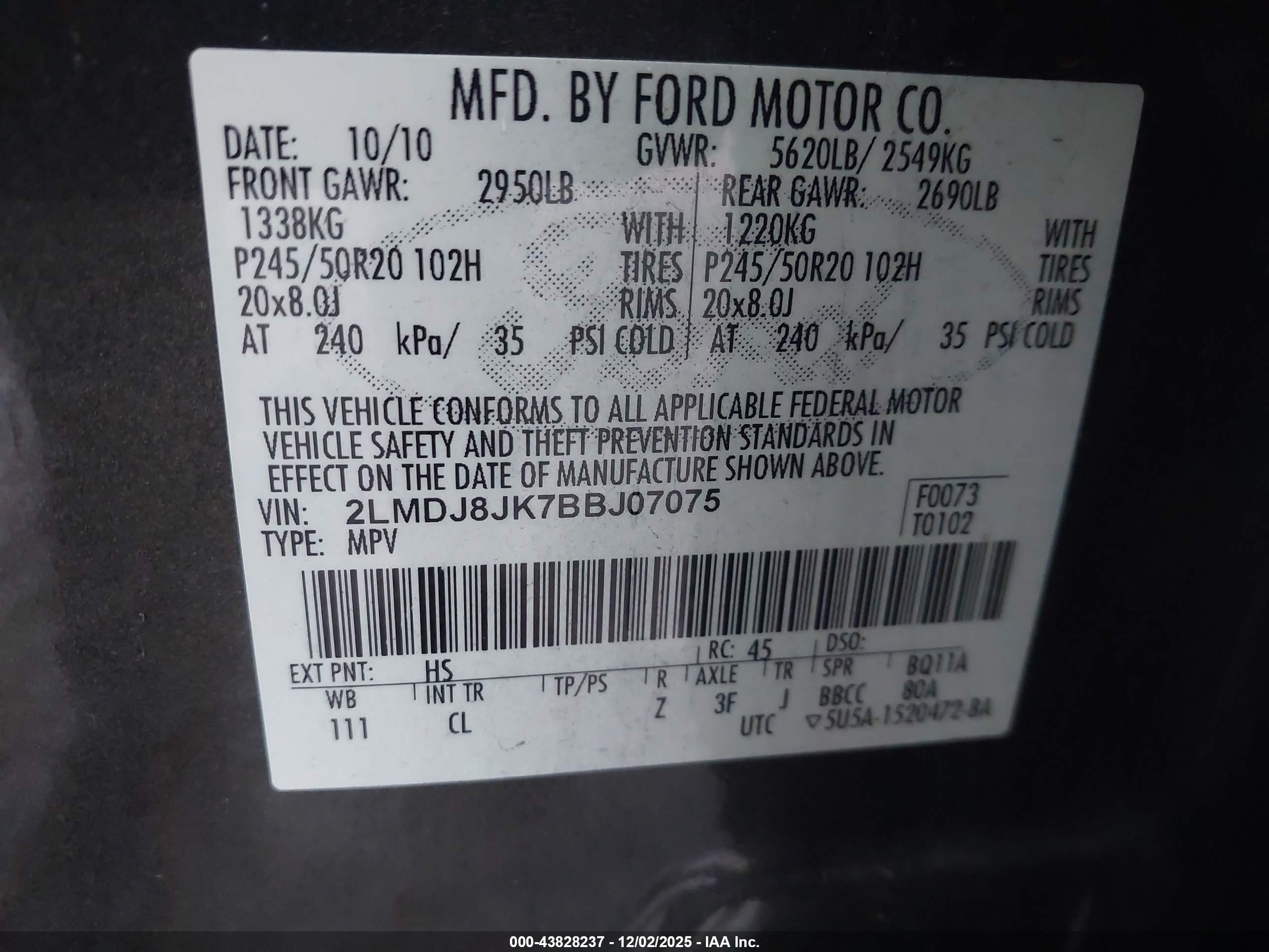 LINCOLN MKX image 9