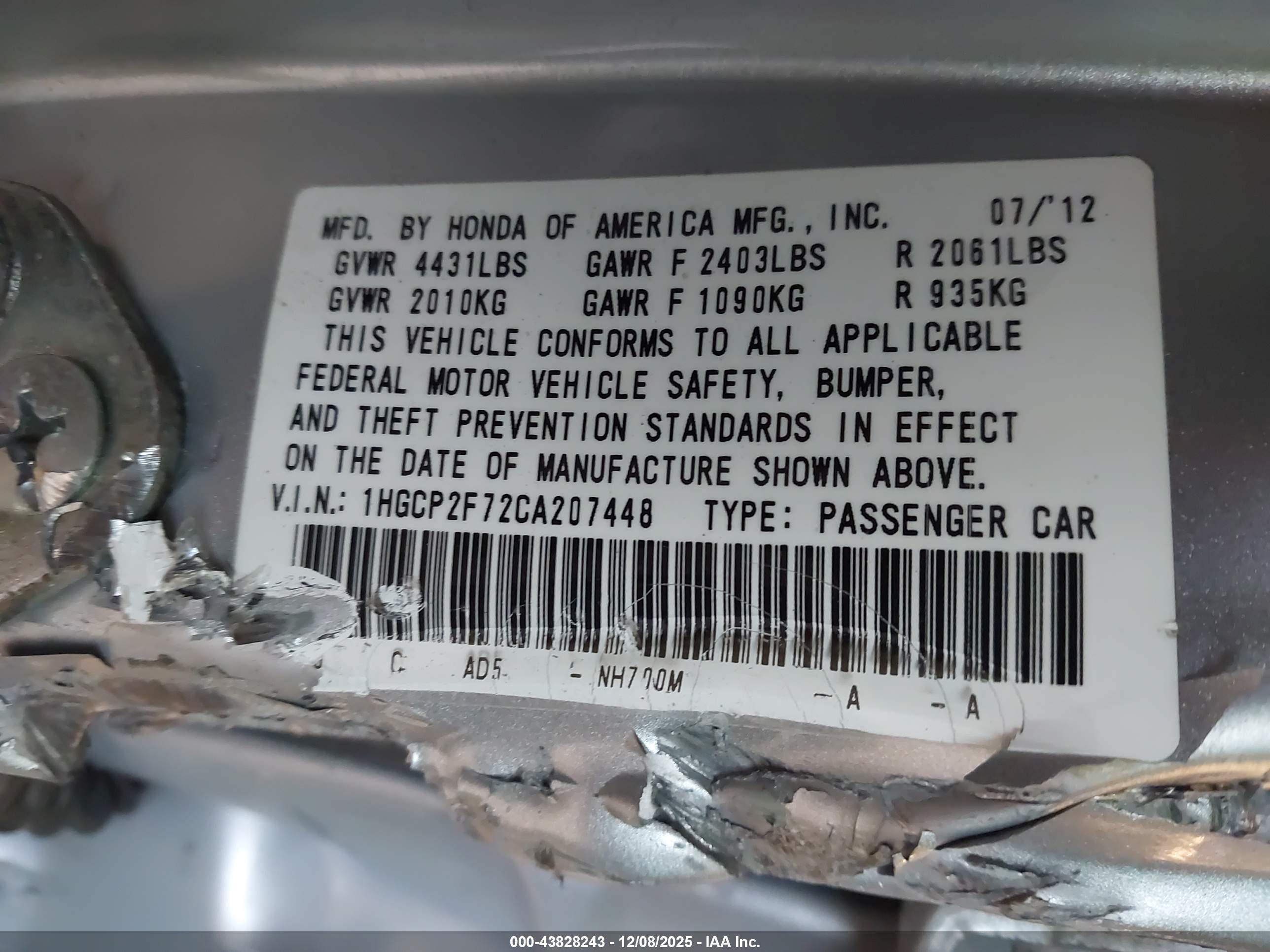 HONDA ACCORD image 9