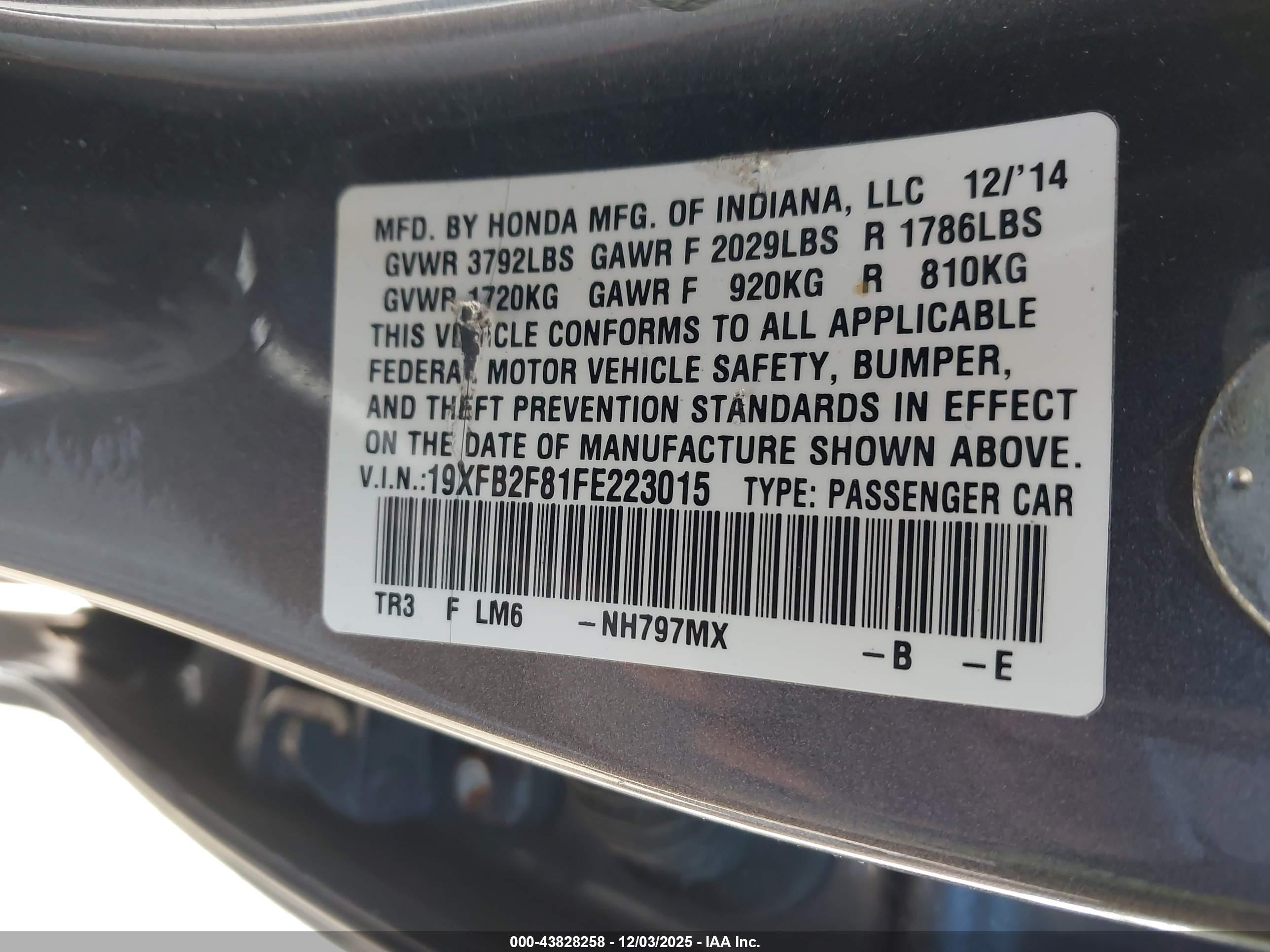 HONDA CIVIC image 9