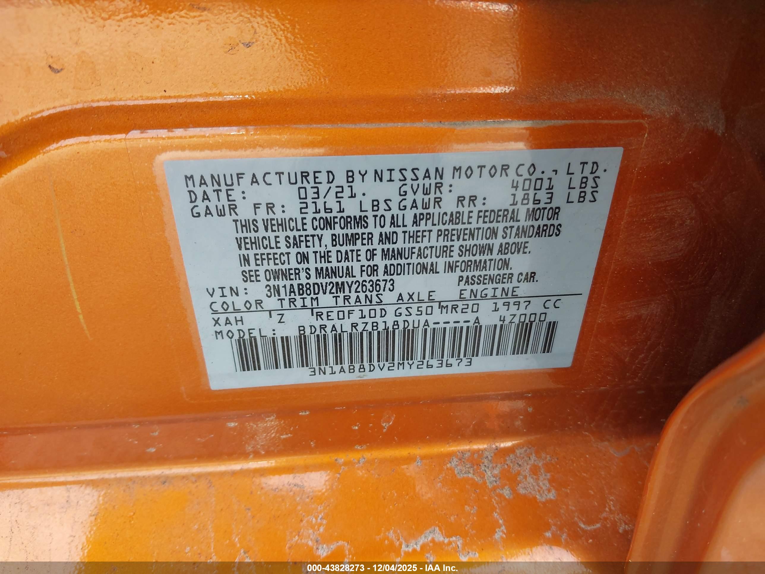 NISSAN SENTRA image 9