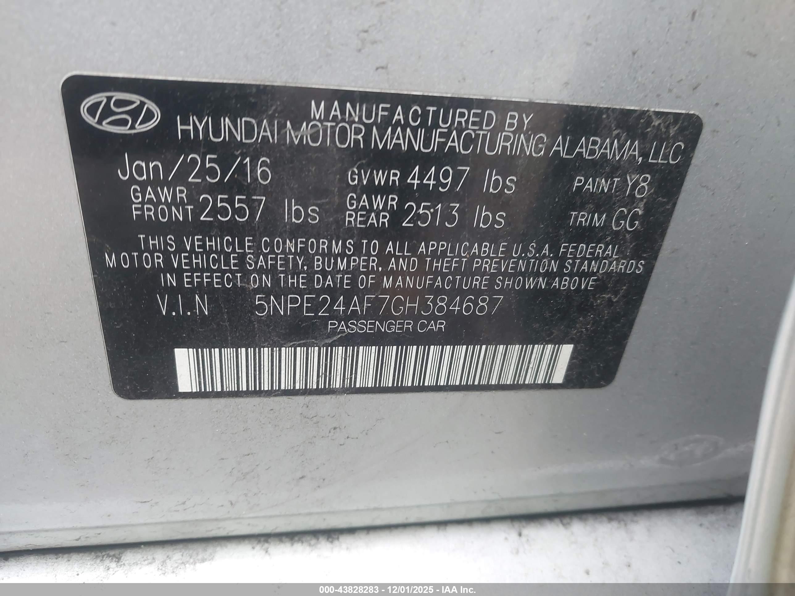 HYUNDAI SONATA image 9