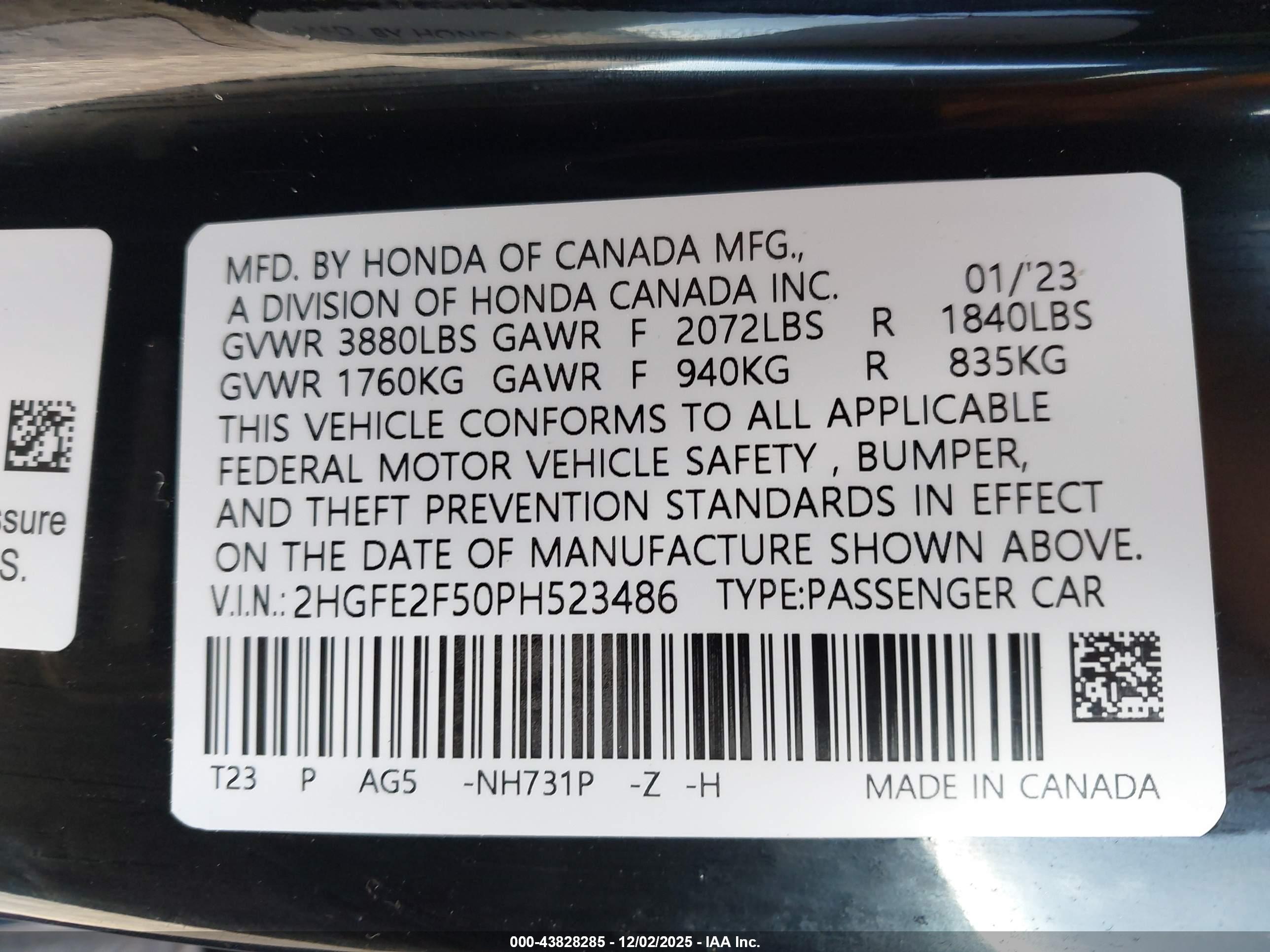HONDA CIVIC image 9