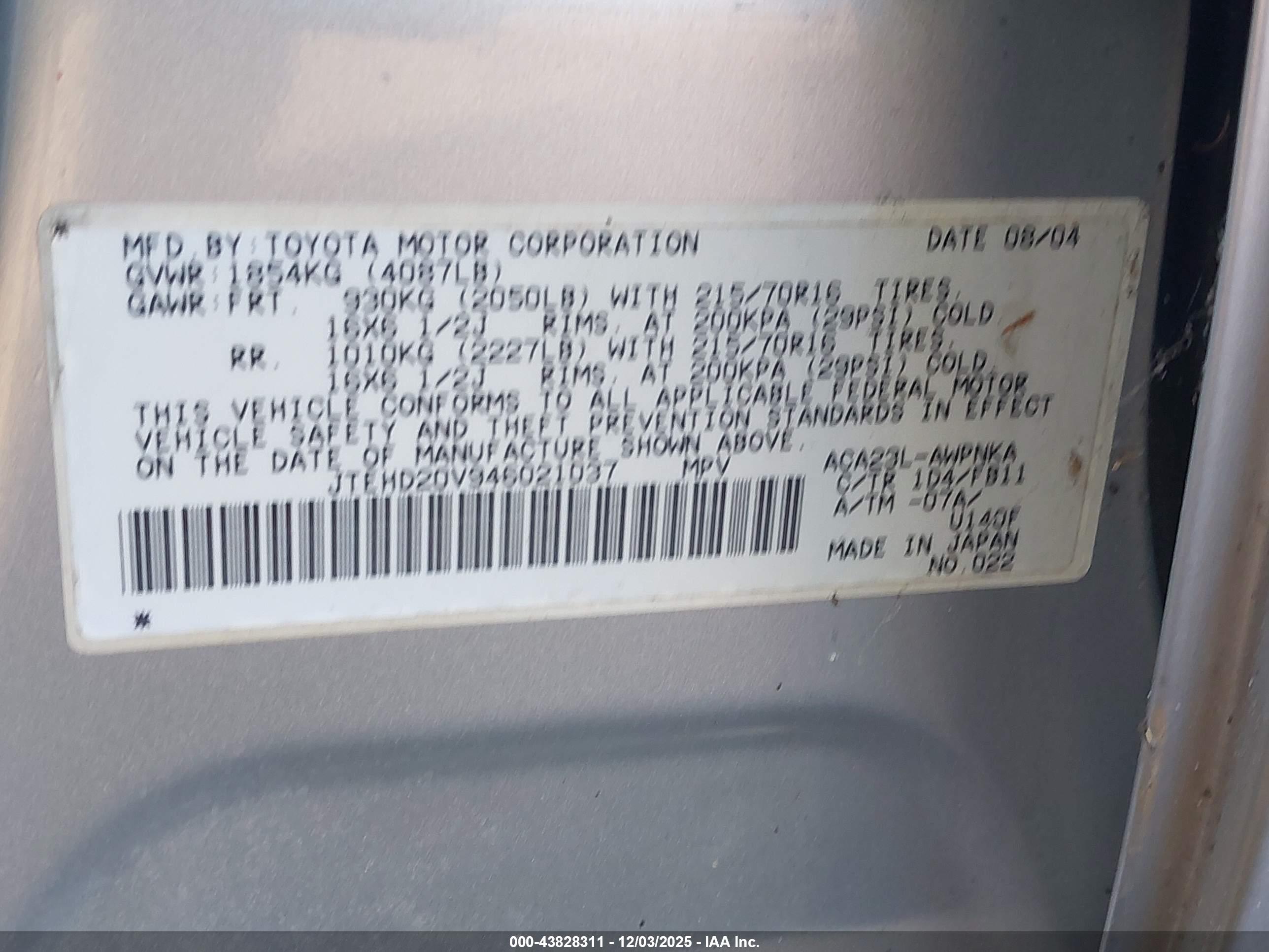 TOYOTA RAV4 image 9