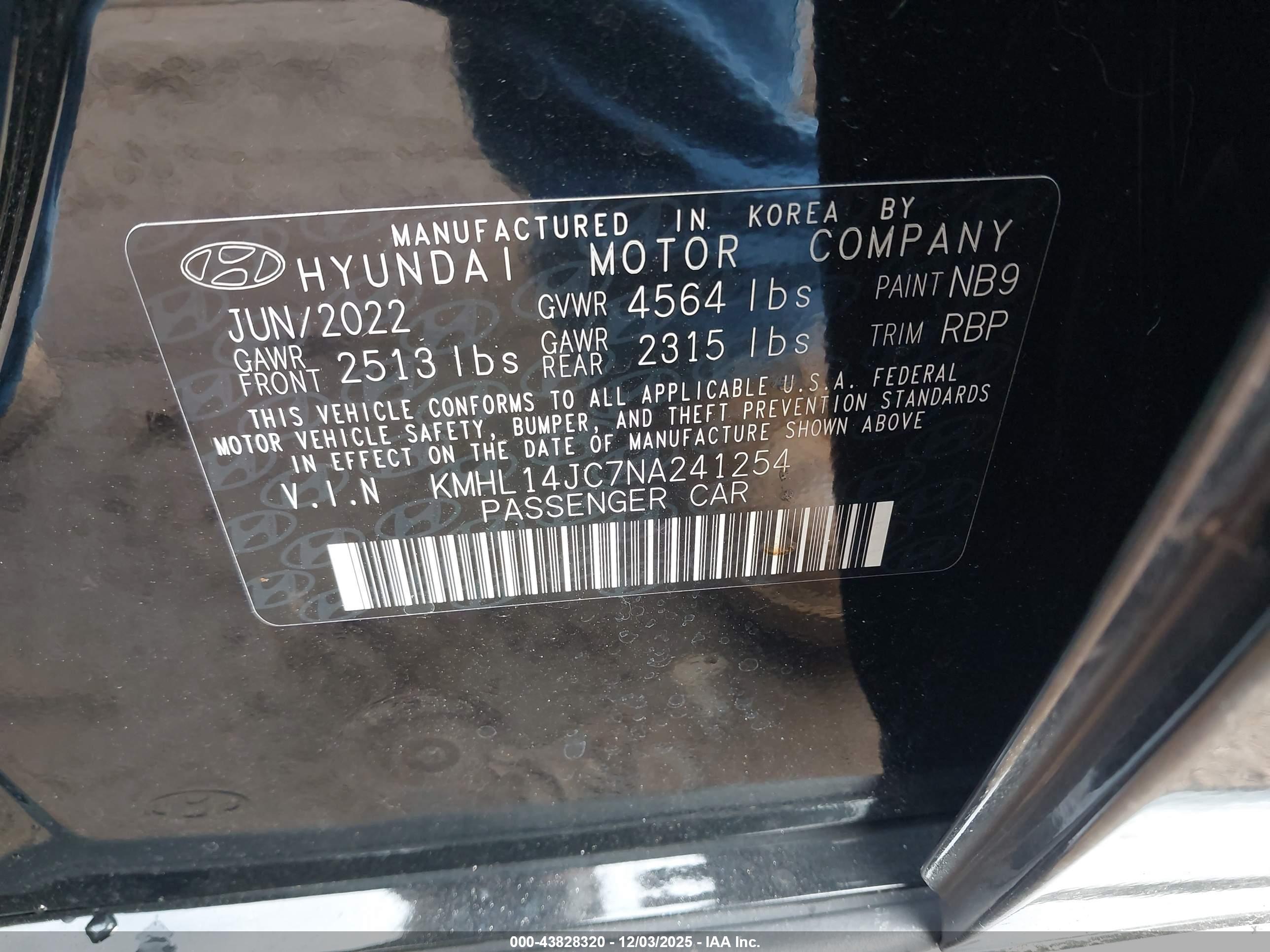 HYUNDAI SONATA image 9