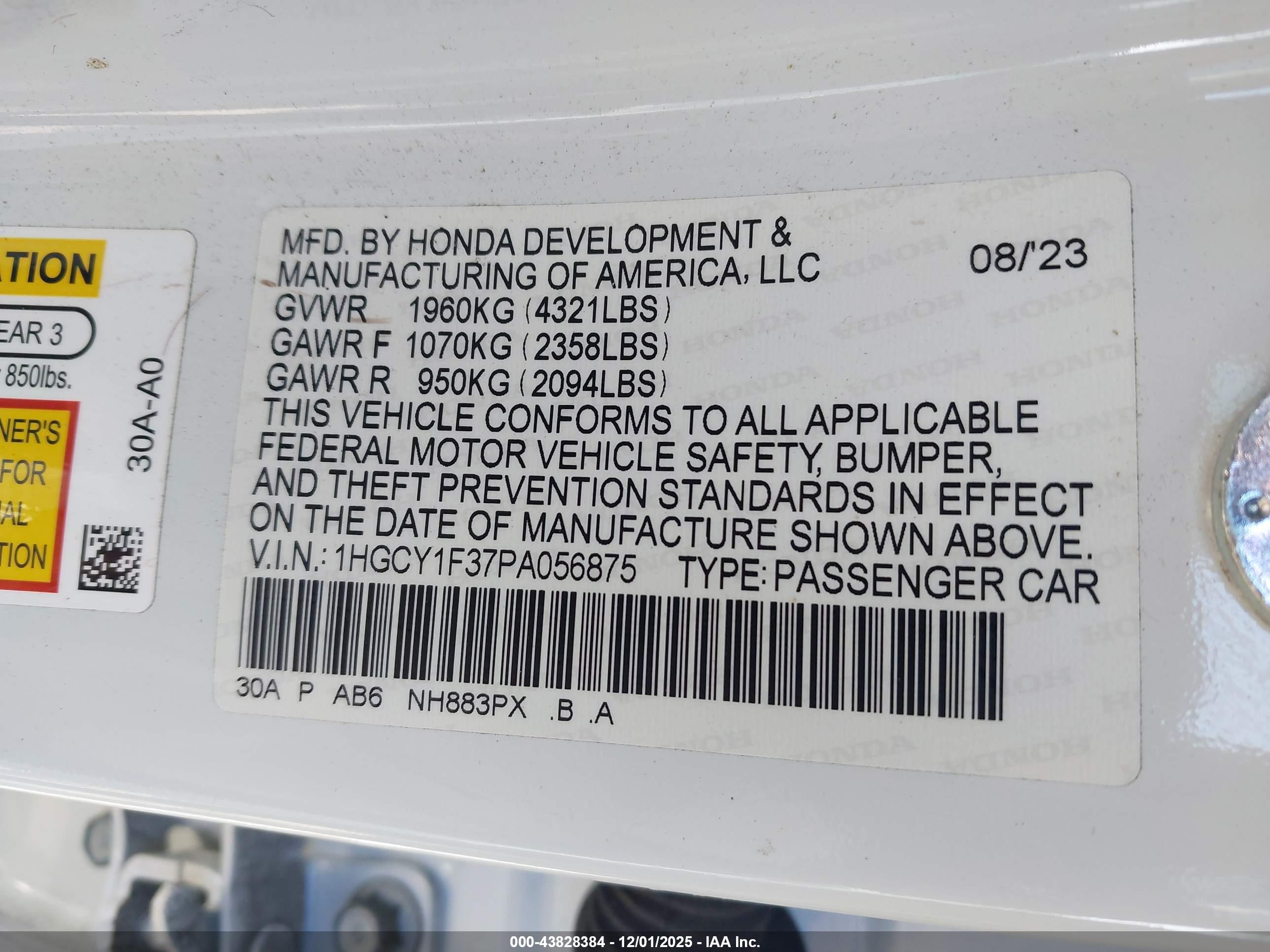 HONDA ACCORD image 9