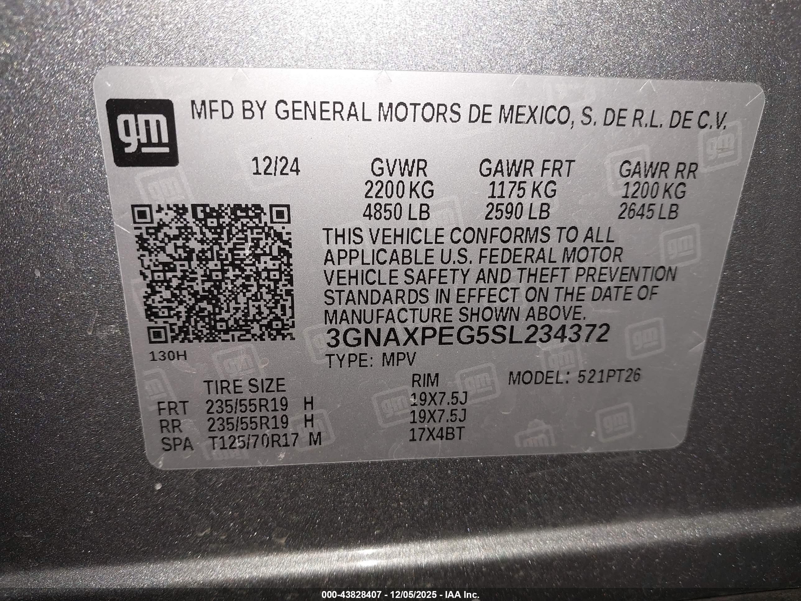 CHEVROLET EQUINOX image 9