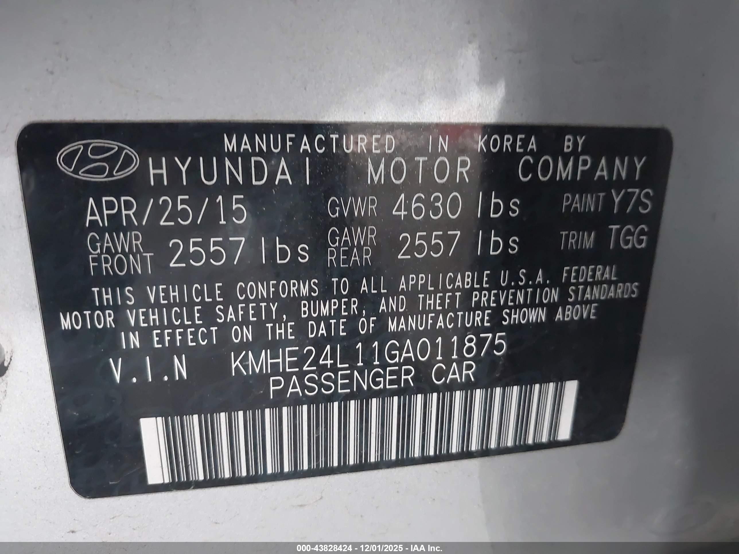 HYUNDAI SONATA image 9