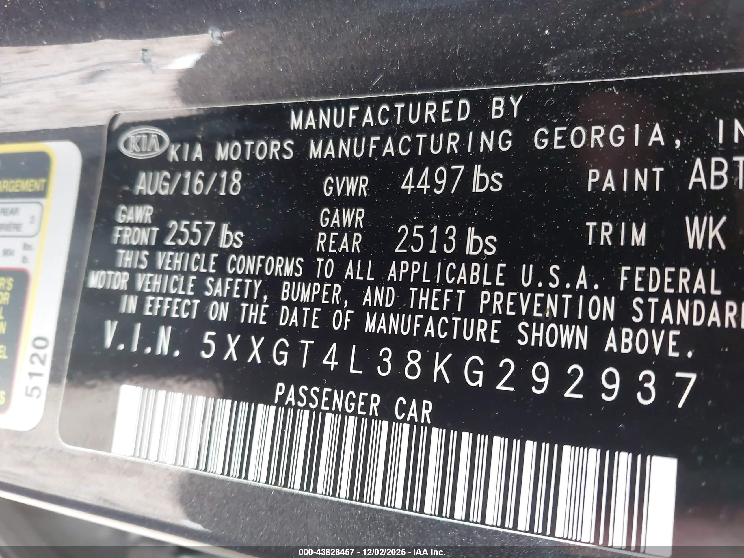 KIA OPTIMA image 9